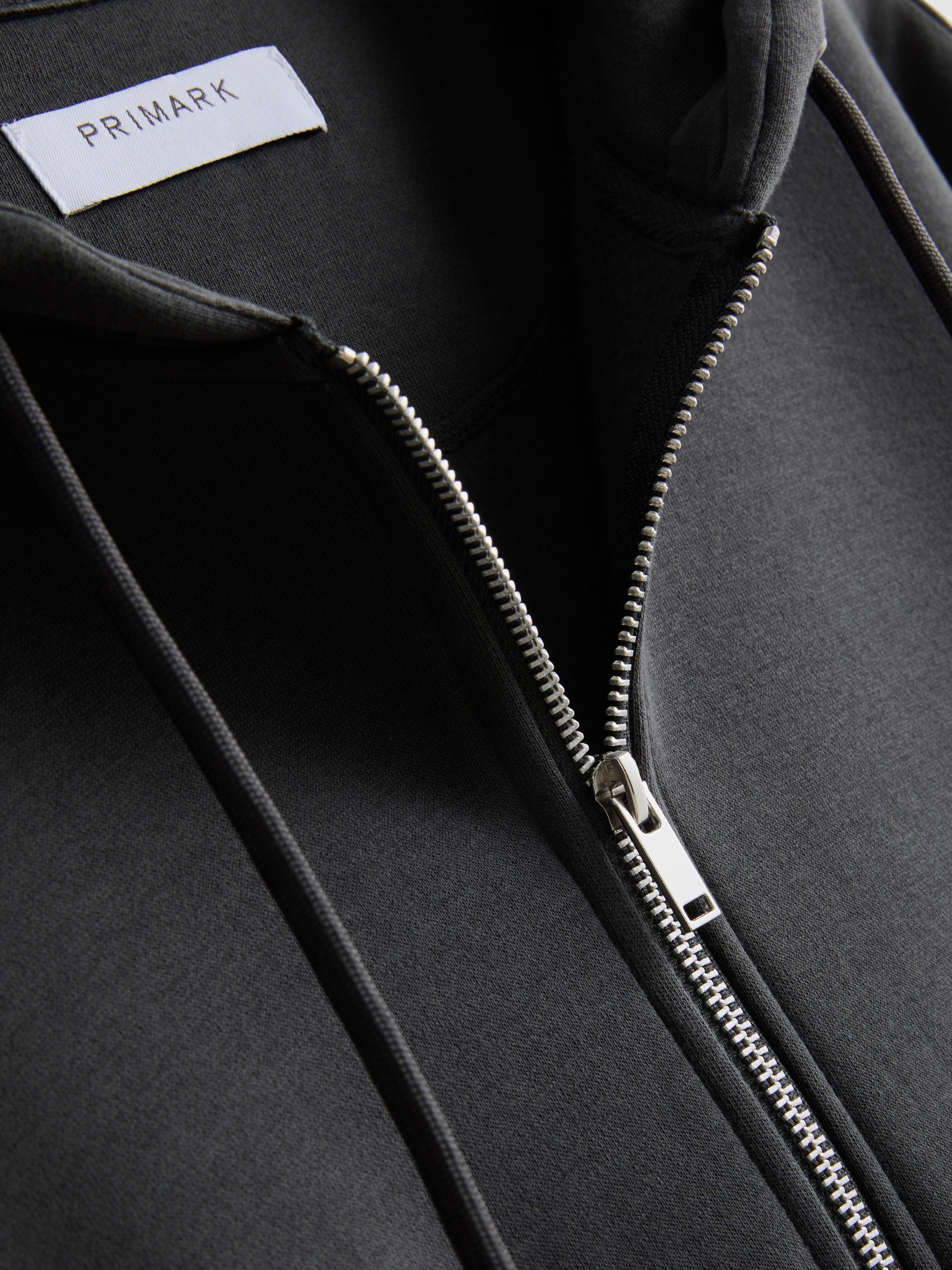 Zip Hoodie - Charcoal