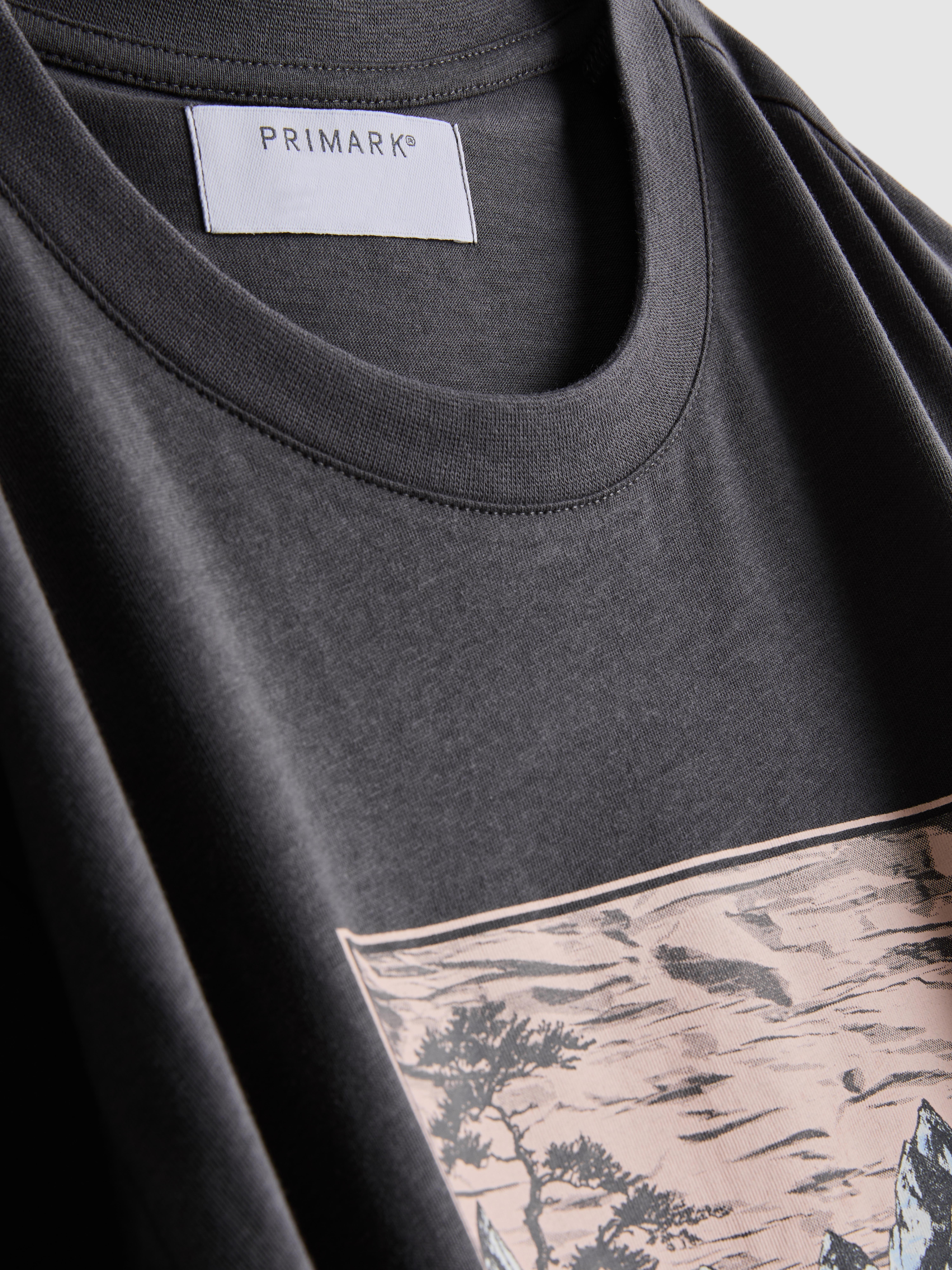 Kameoka Graphic T-Shirt - Charcoal
