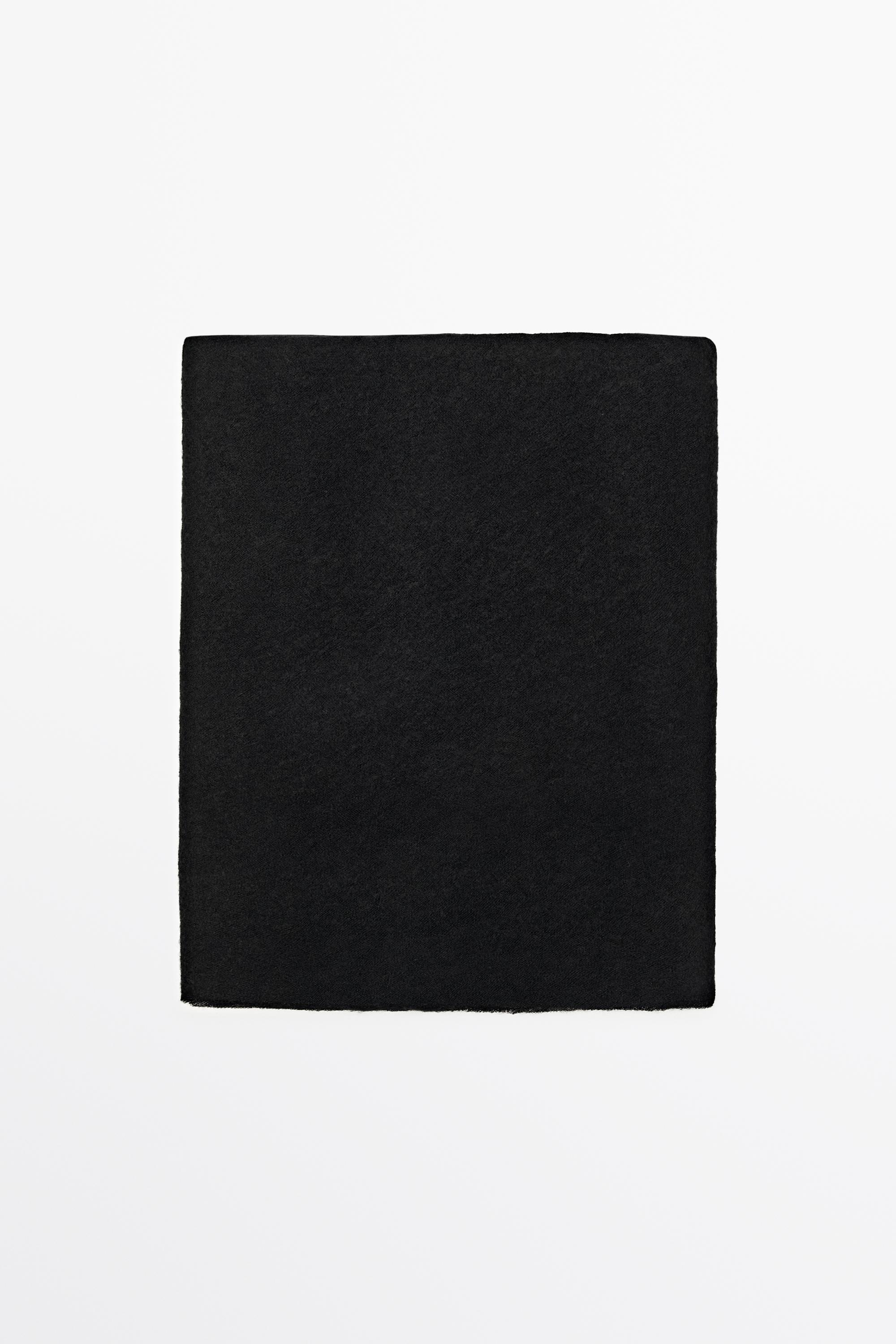 100% Cashmere scarf - BLACK