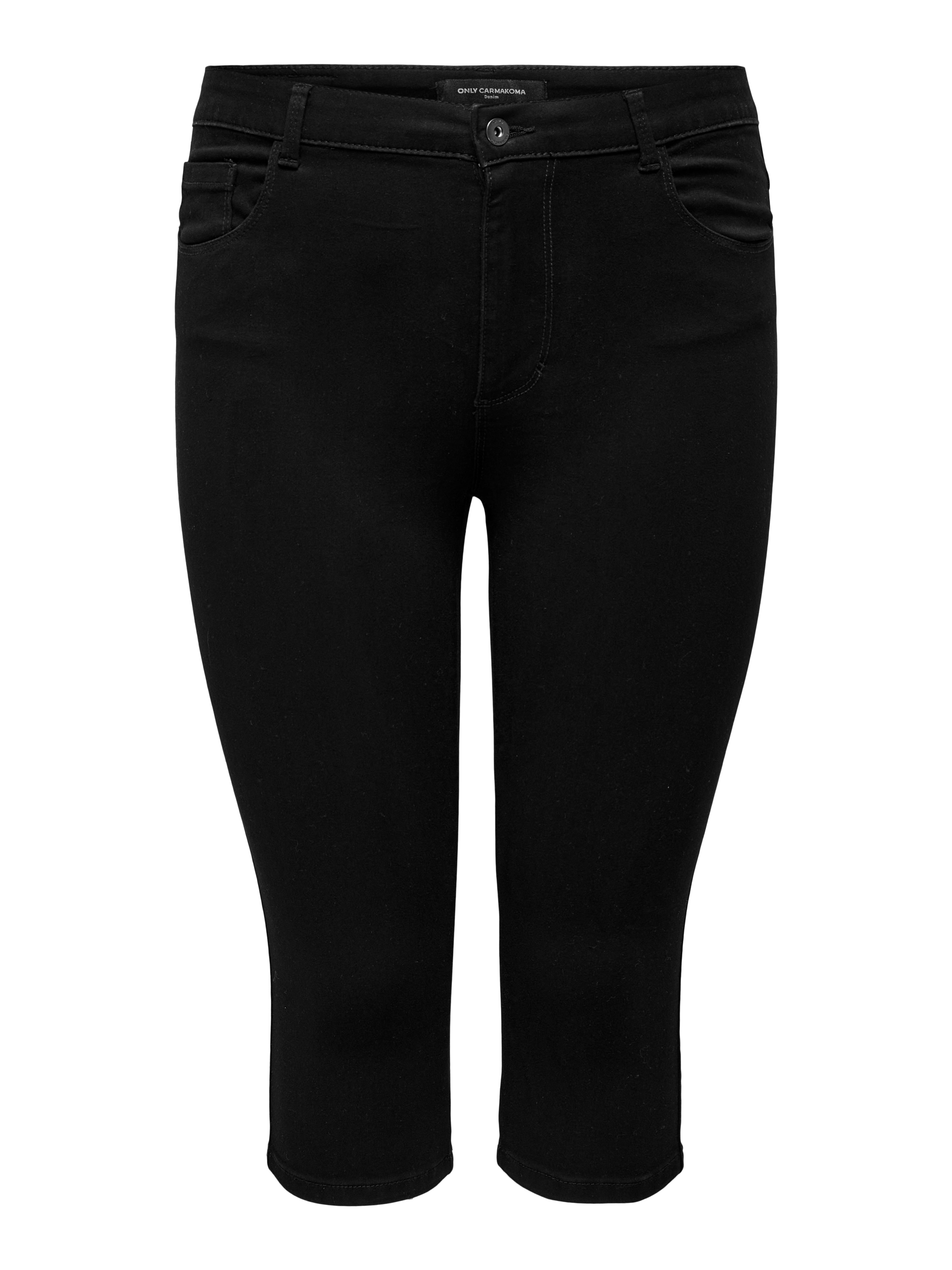 CARAUGUSTA High waist Skinny Fit Shorts Black