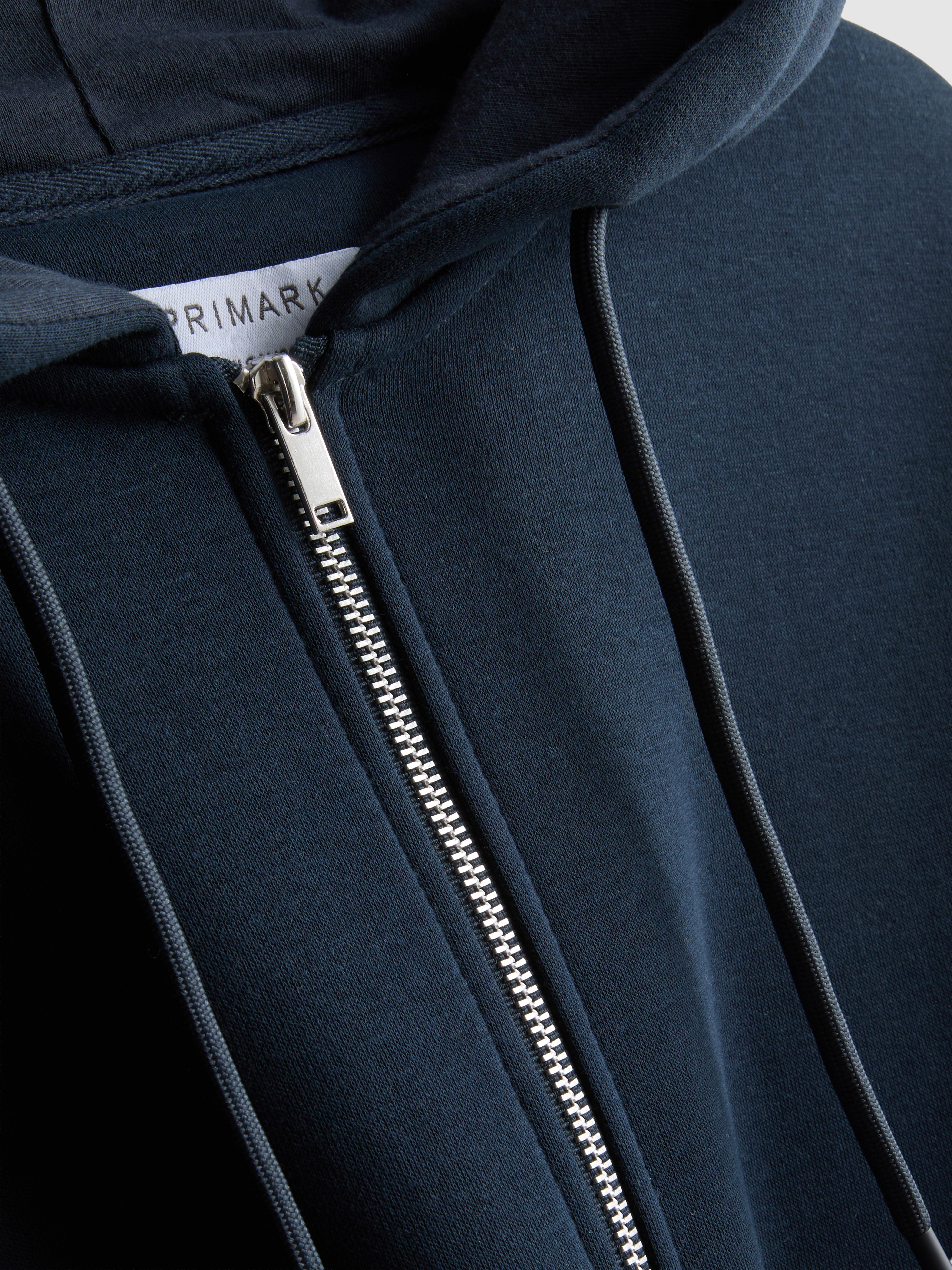 Zip Hoodie - Navy