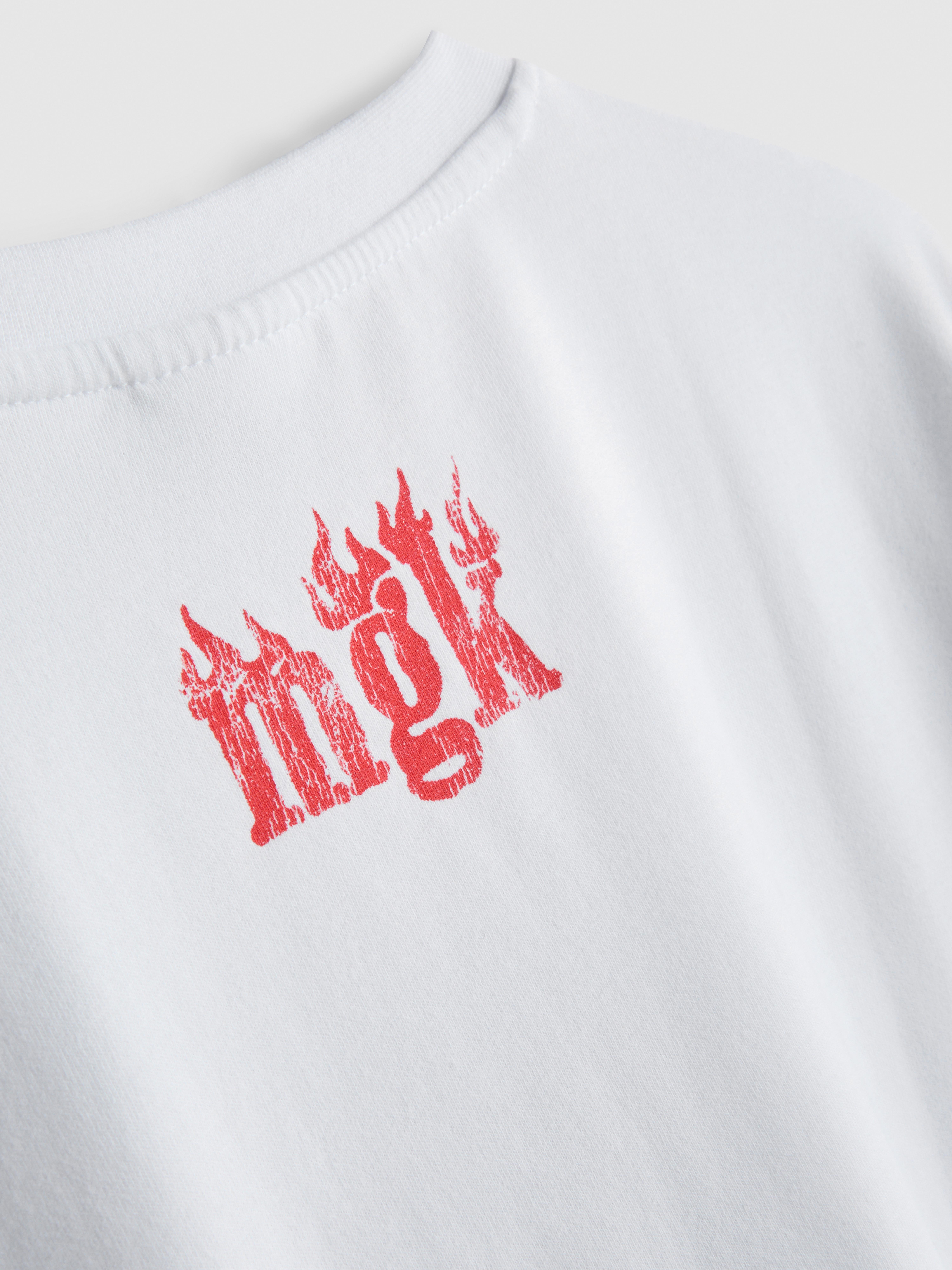 Machine Gun Kelly Pure Cotton Graphic Tee - White