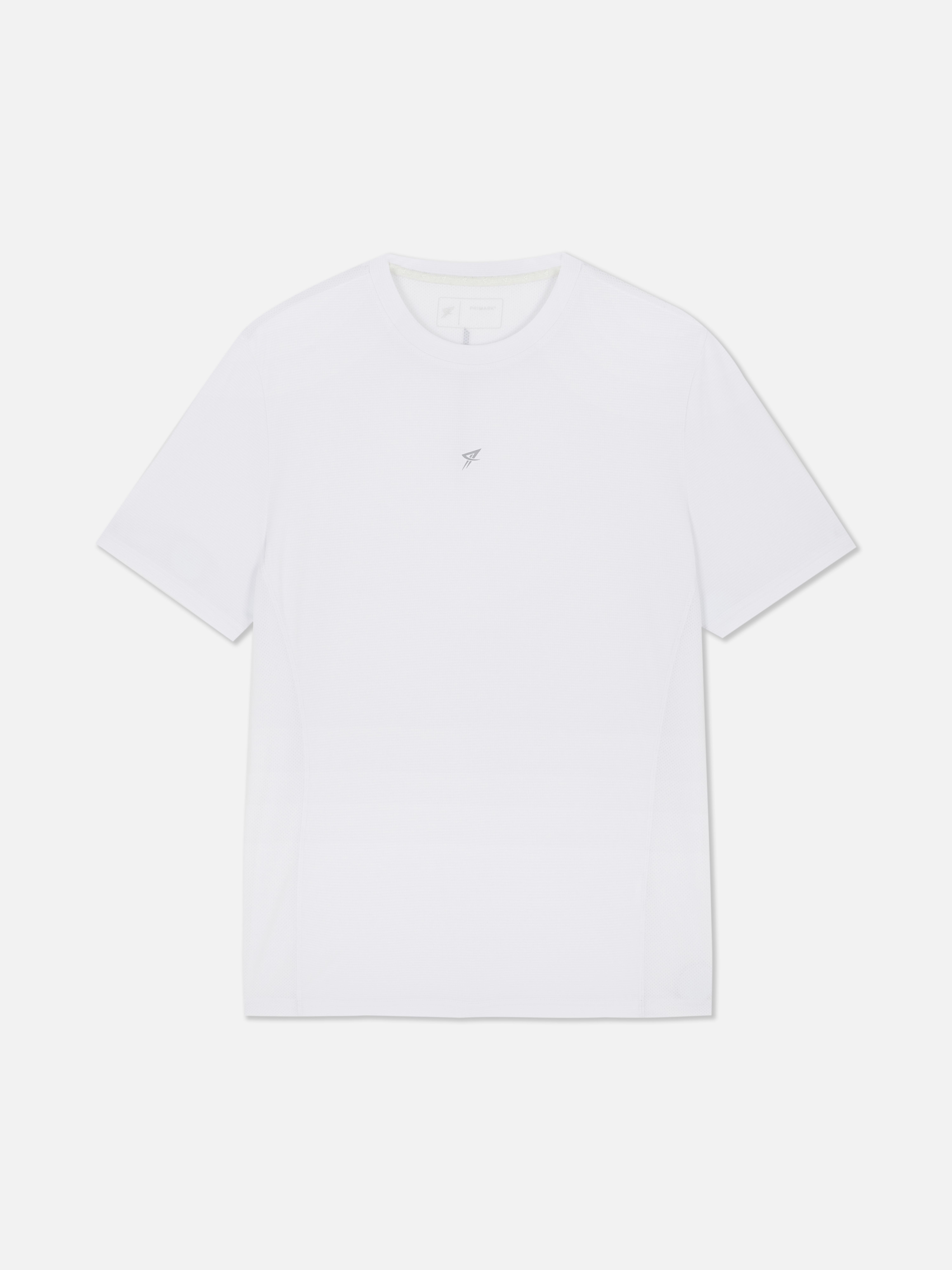 Short Sleeve Gym T-Shirt - White