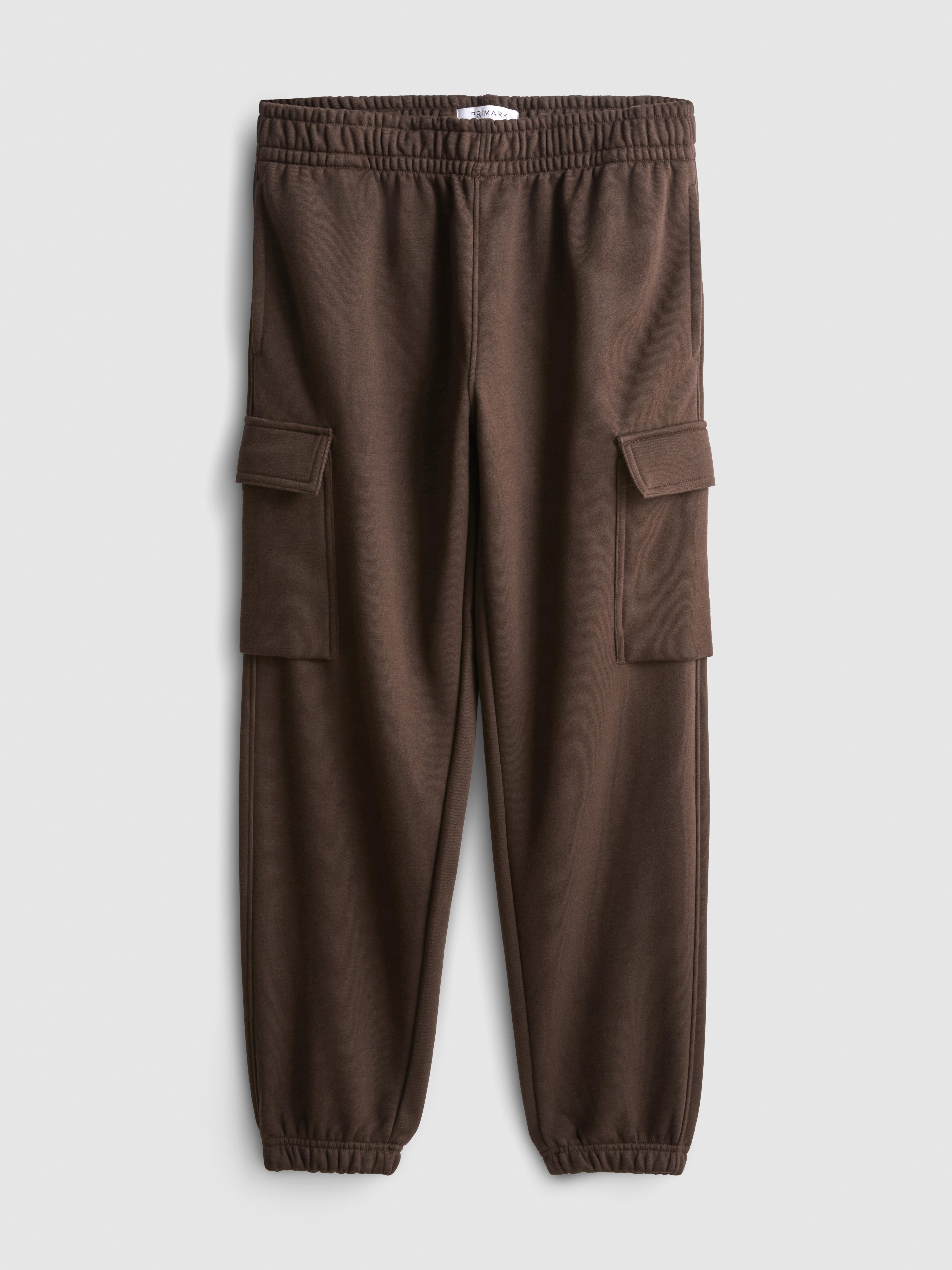 Essential Cargo Joggers - Brown