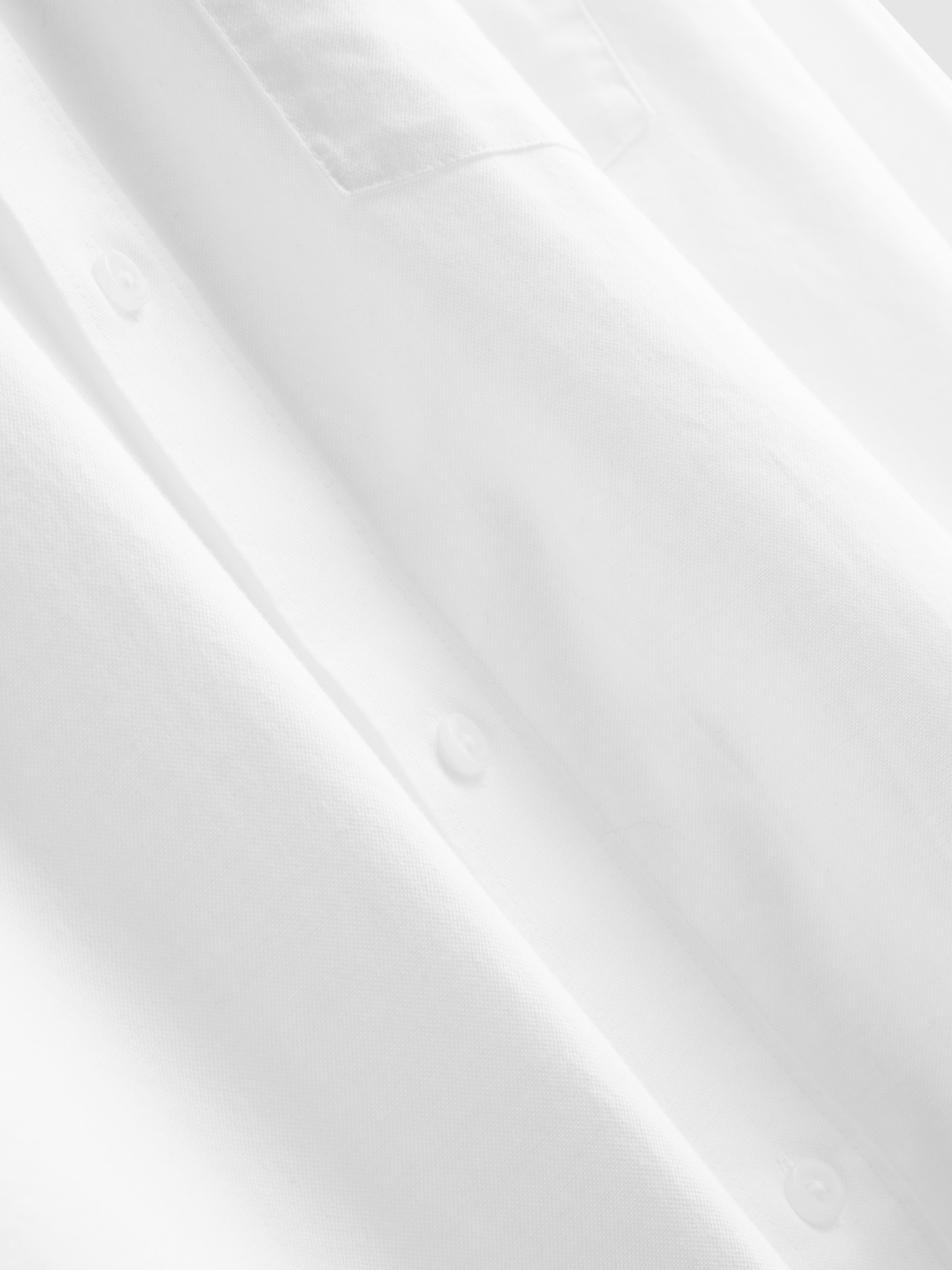 Pure Cotton Regular Fit Oxford Shirt - White
