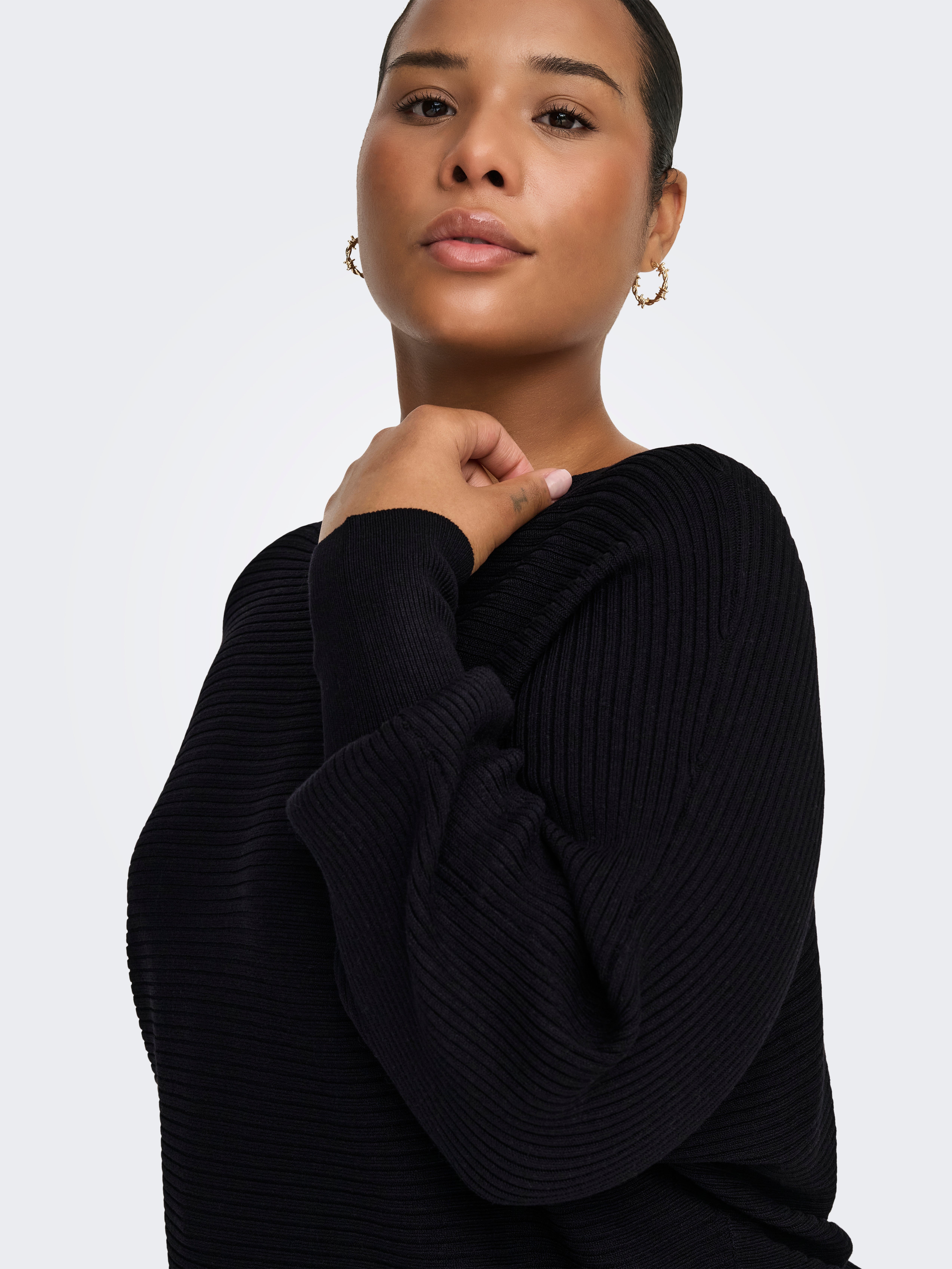 CARNEW Knitted pullover Black