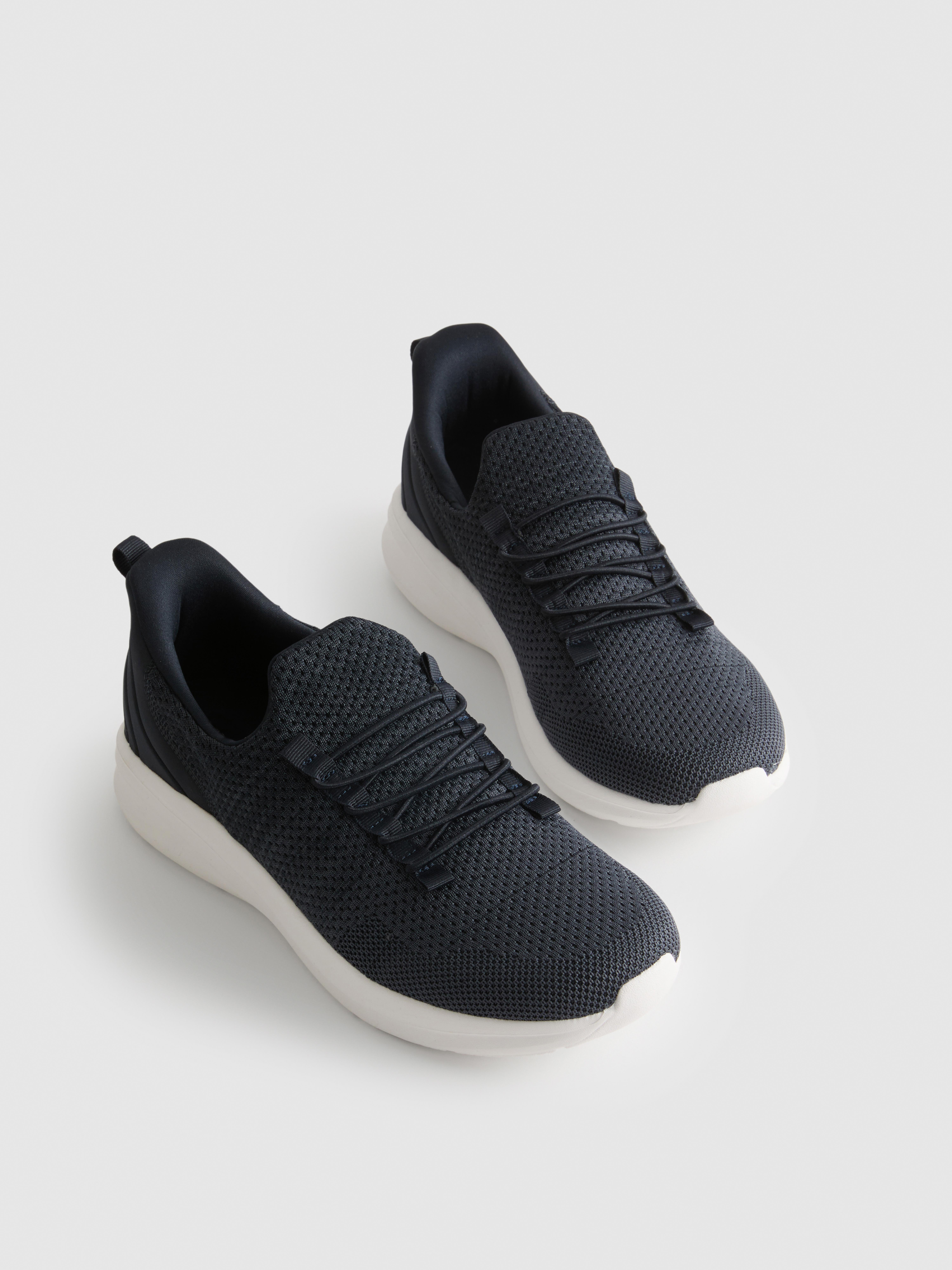 Slip-On Low-Top Sneakers - Navy