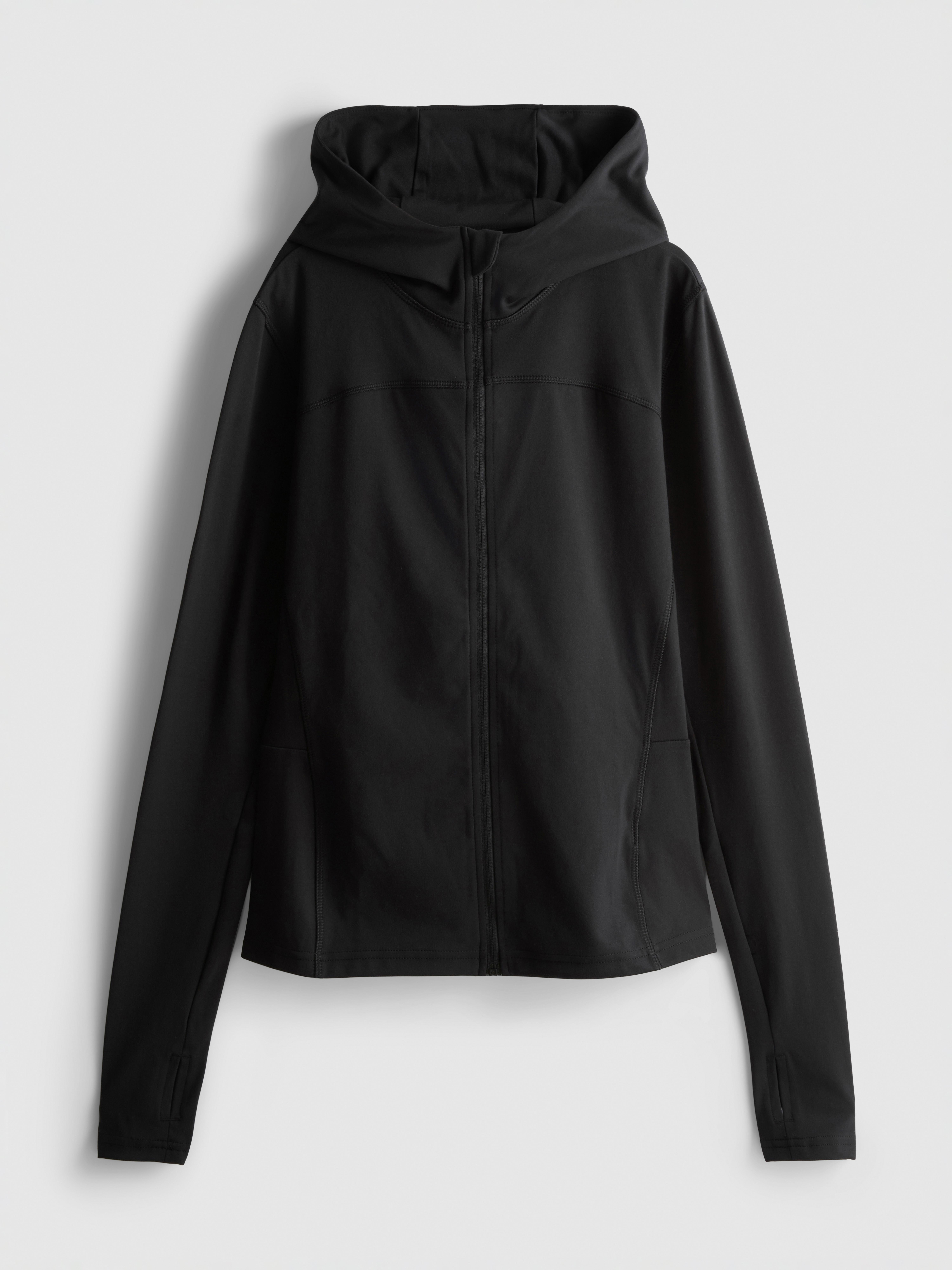 Active Hooded Jacket - Black