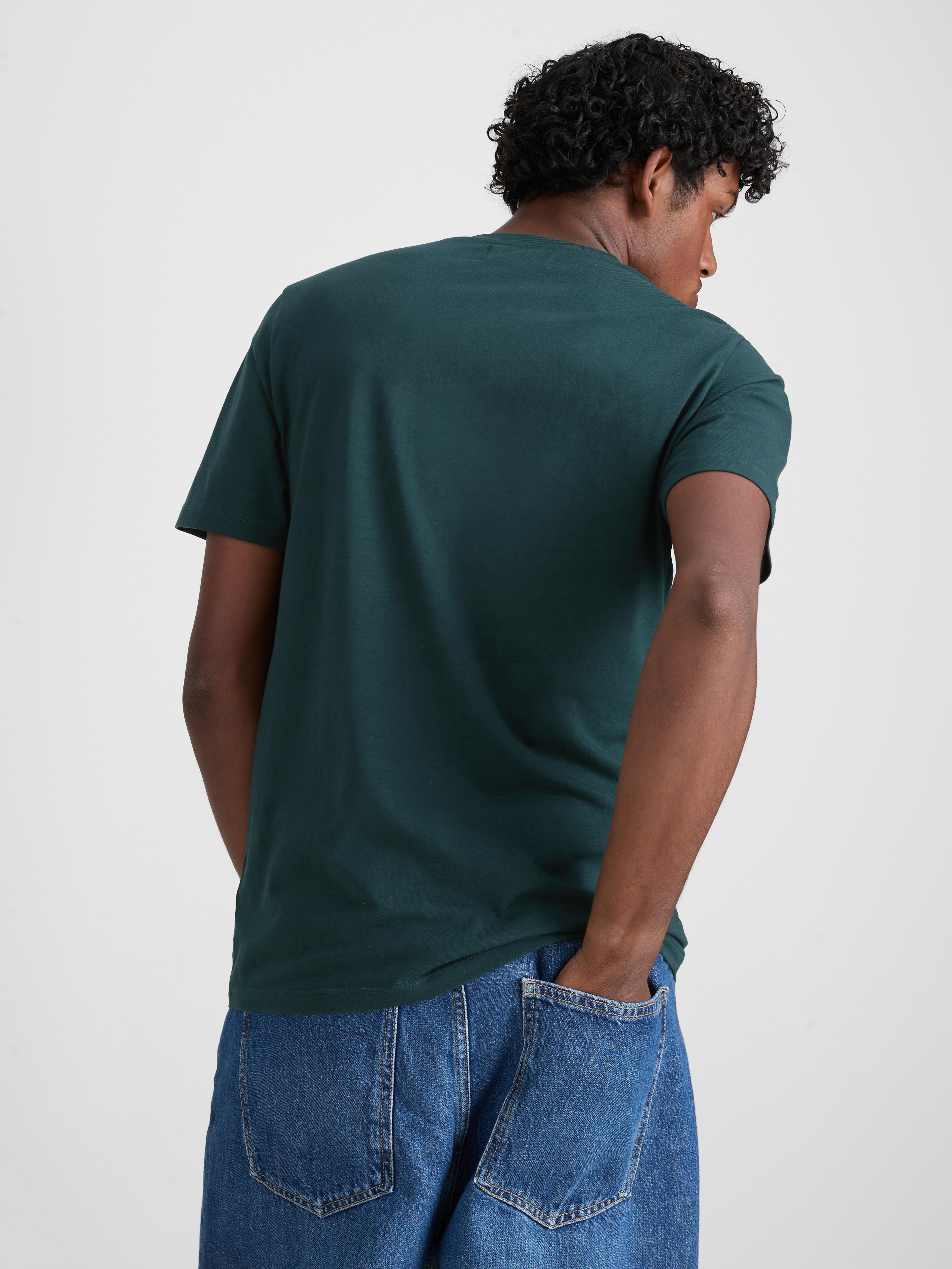 Slim-Fit LYCRA® T-Shirt - Teal