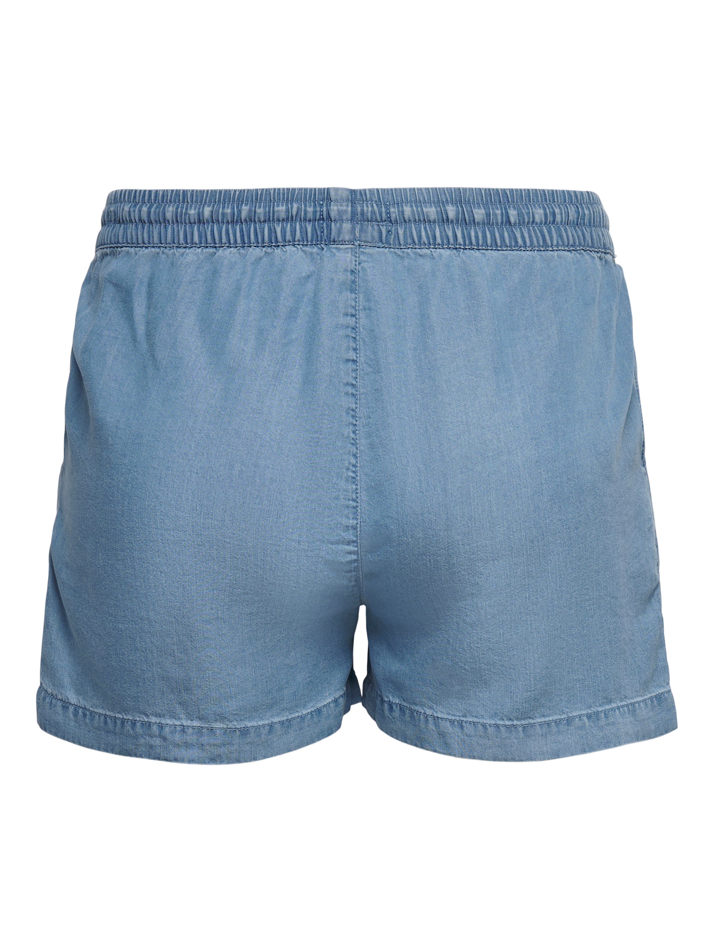 ONLPEMA Mid waist Relaxed Fit Shorts Medium Blue Denim