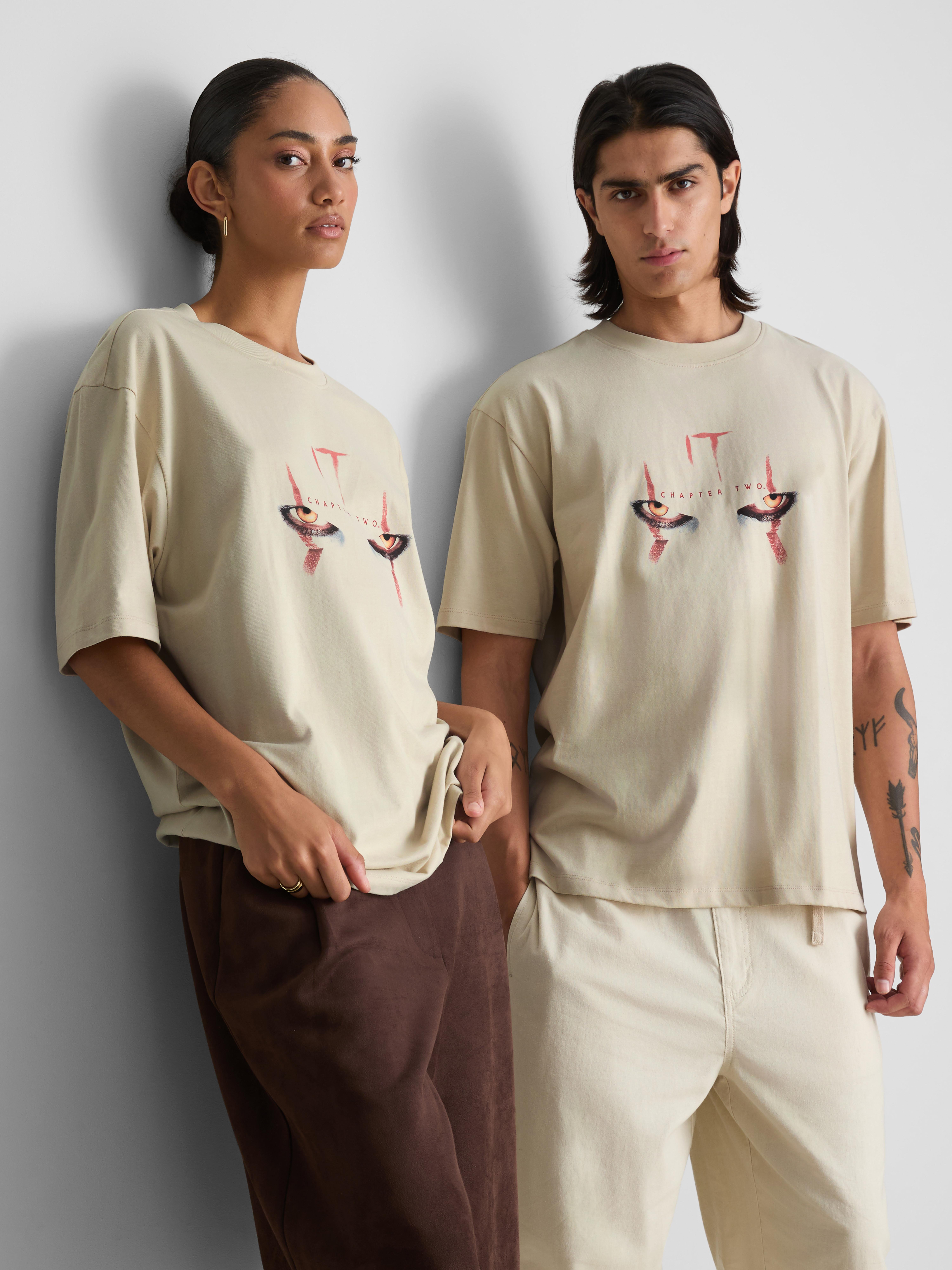 IT Chapter Two Graphic T-Shirt - Stone
