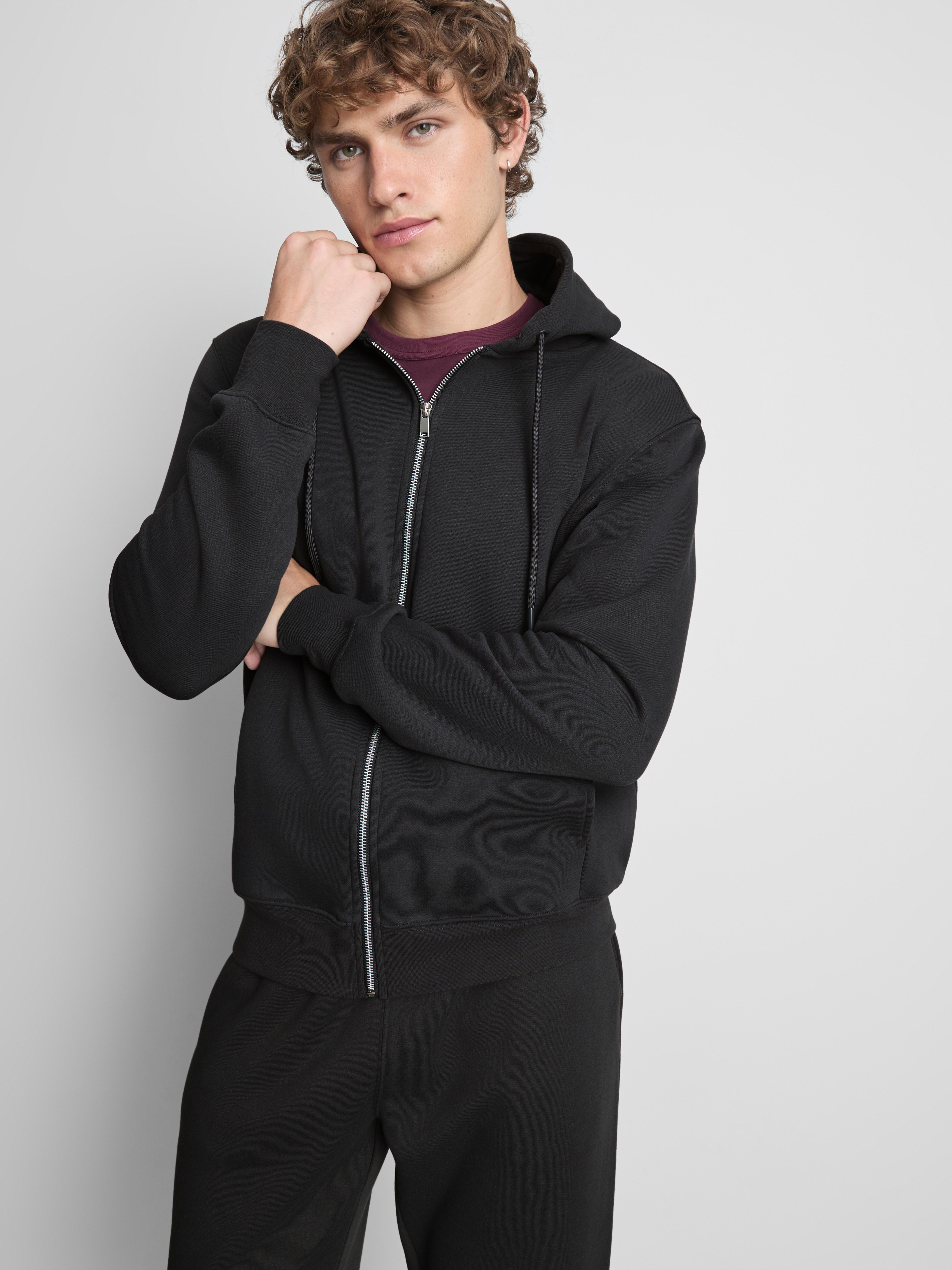 Zip Hoodie - Charcoal