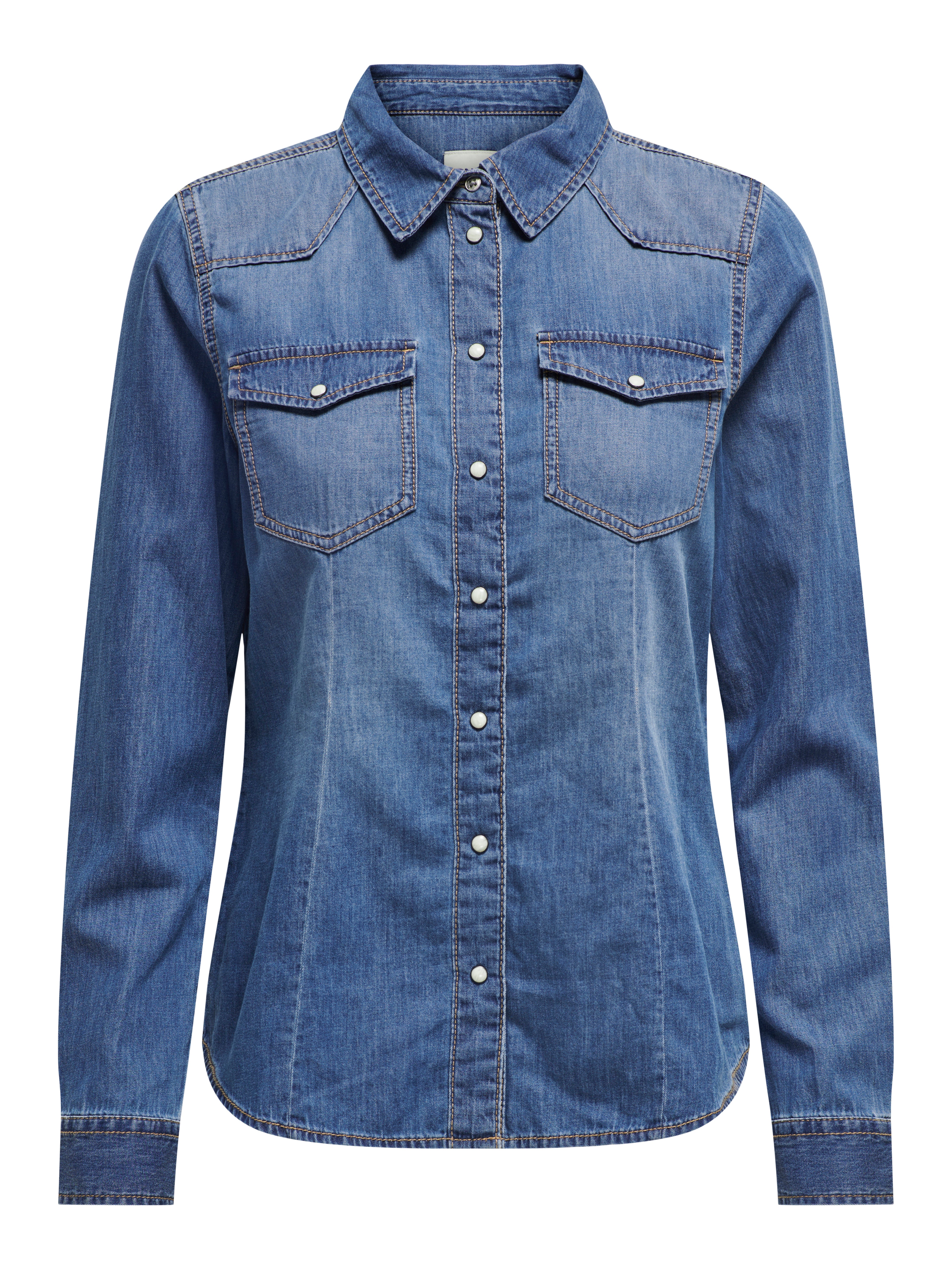 ONLALEXA Denim shirt Medium Blue Denim