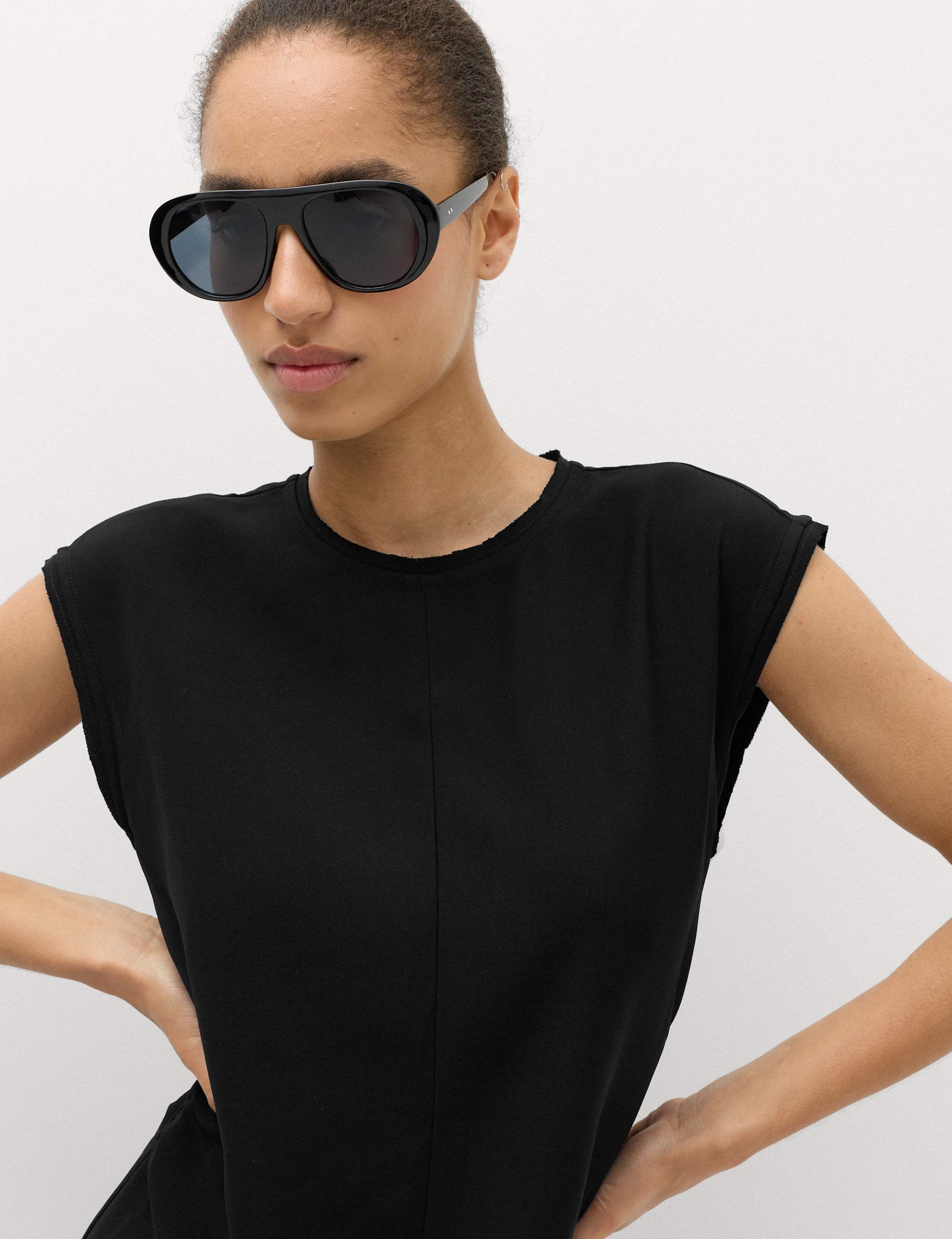 Cinched Midi Column Dress