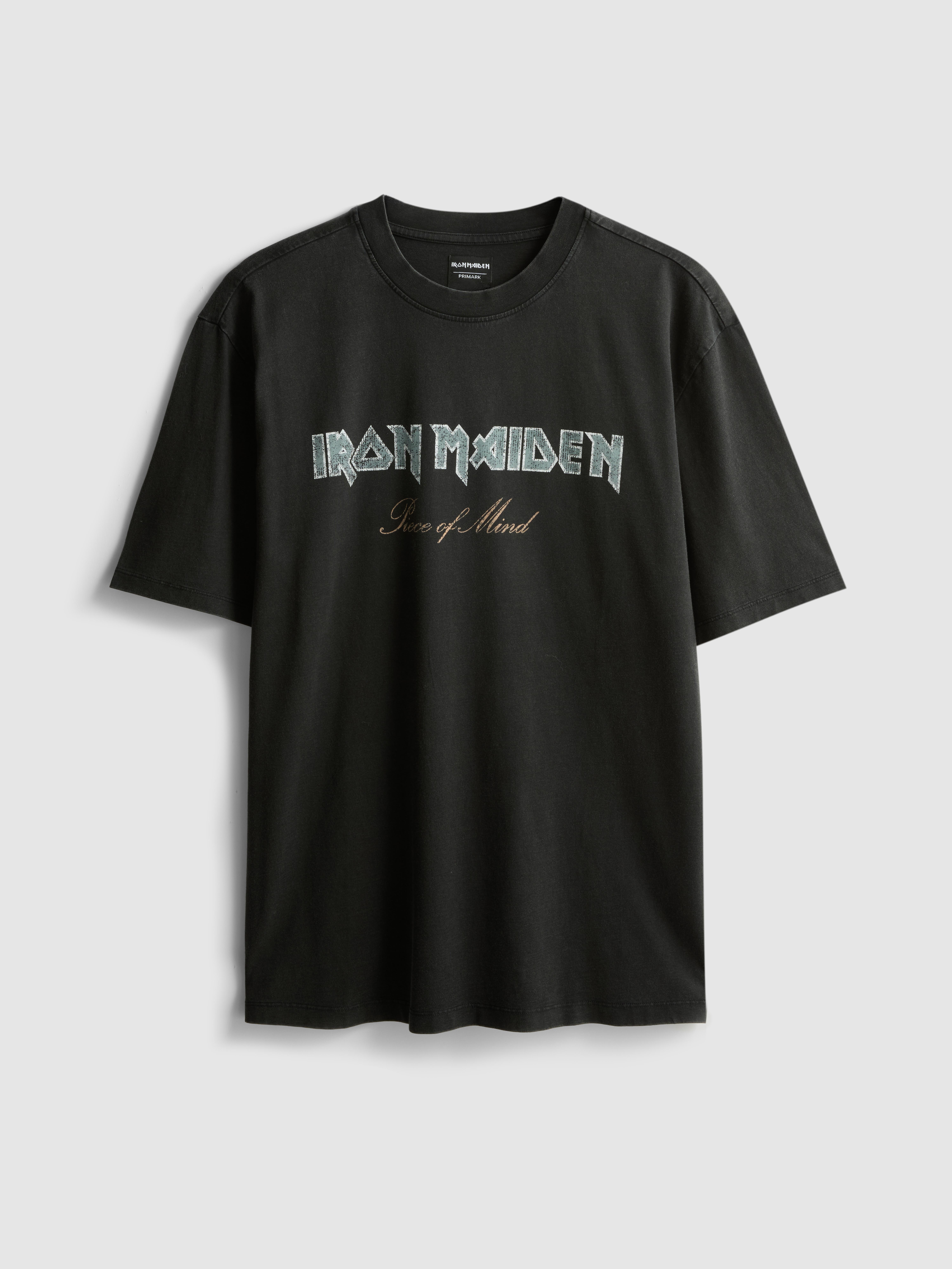 Iron Maiden Piece Of Mind T-Shirt - Black