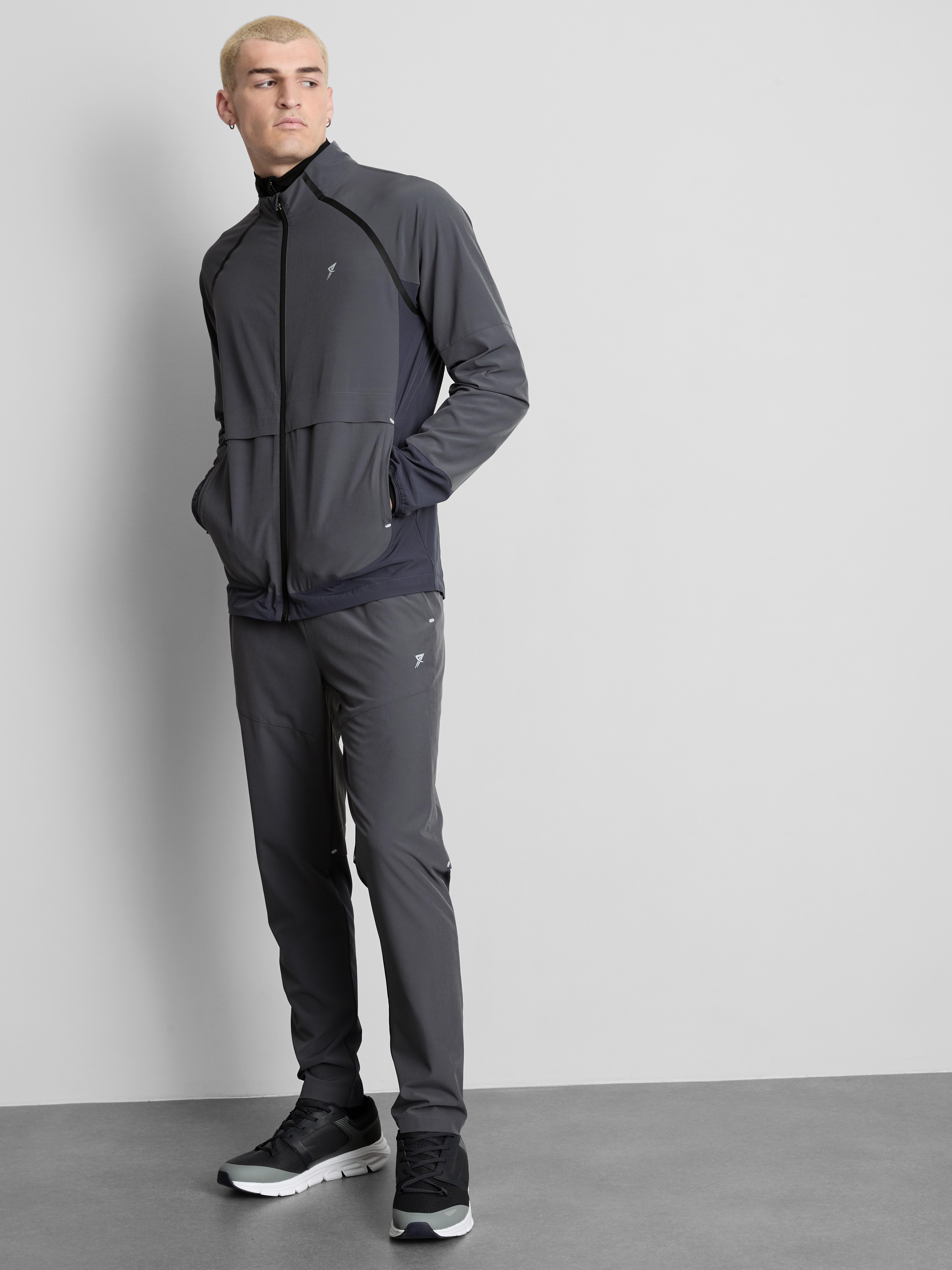 Zip-Up Active Jacket - Blue