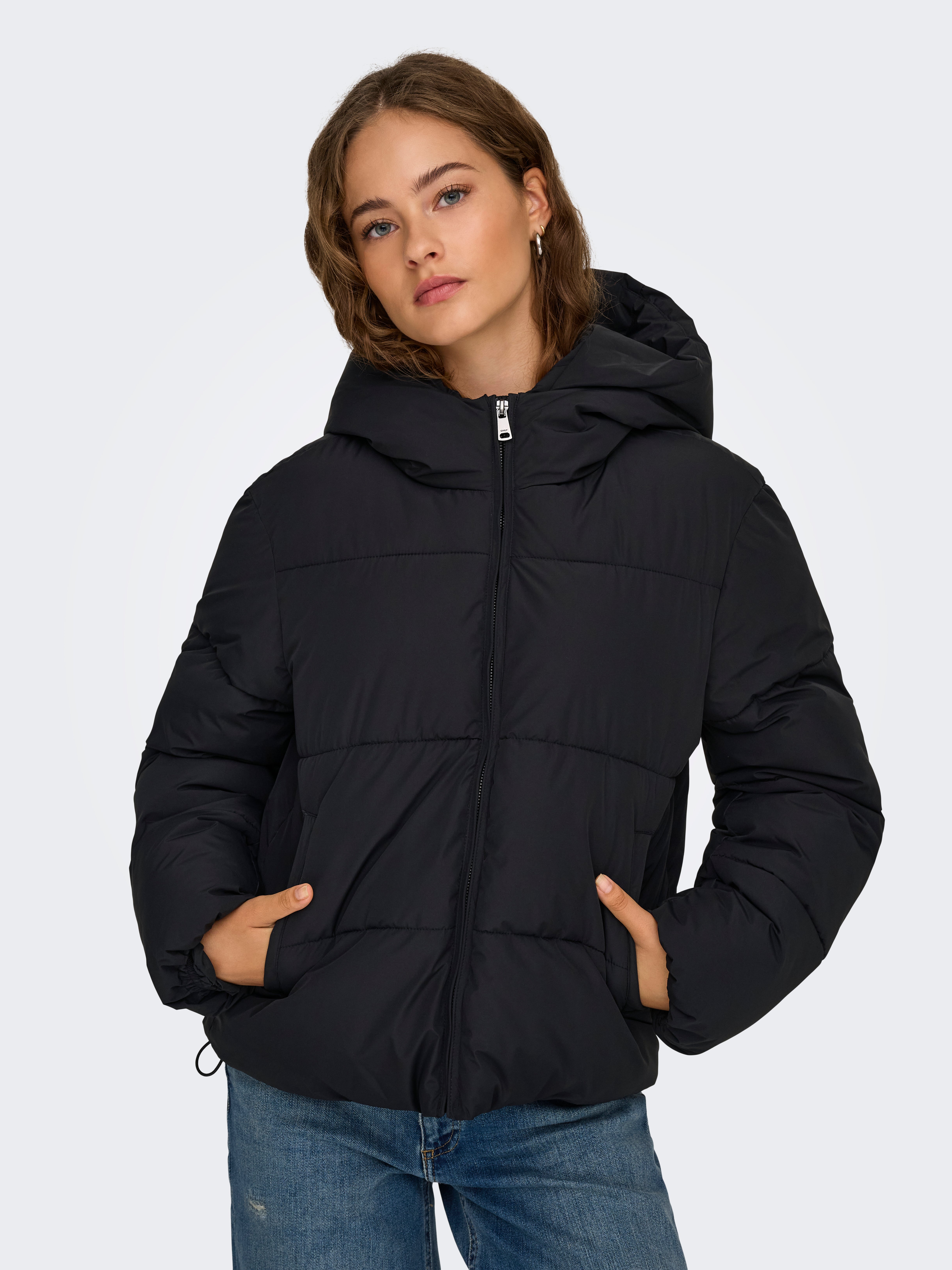 ONLJUTA Puffer jacket Black