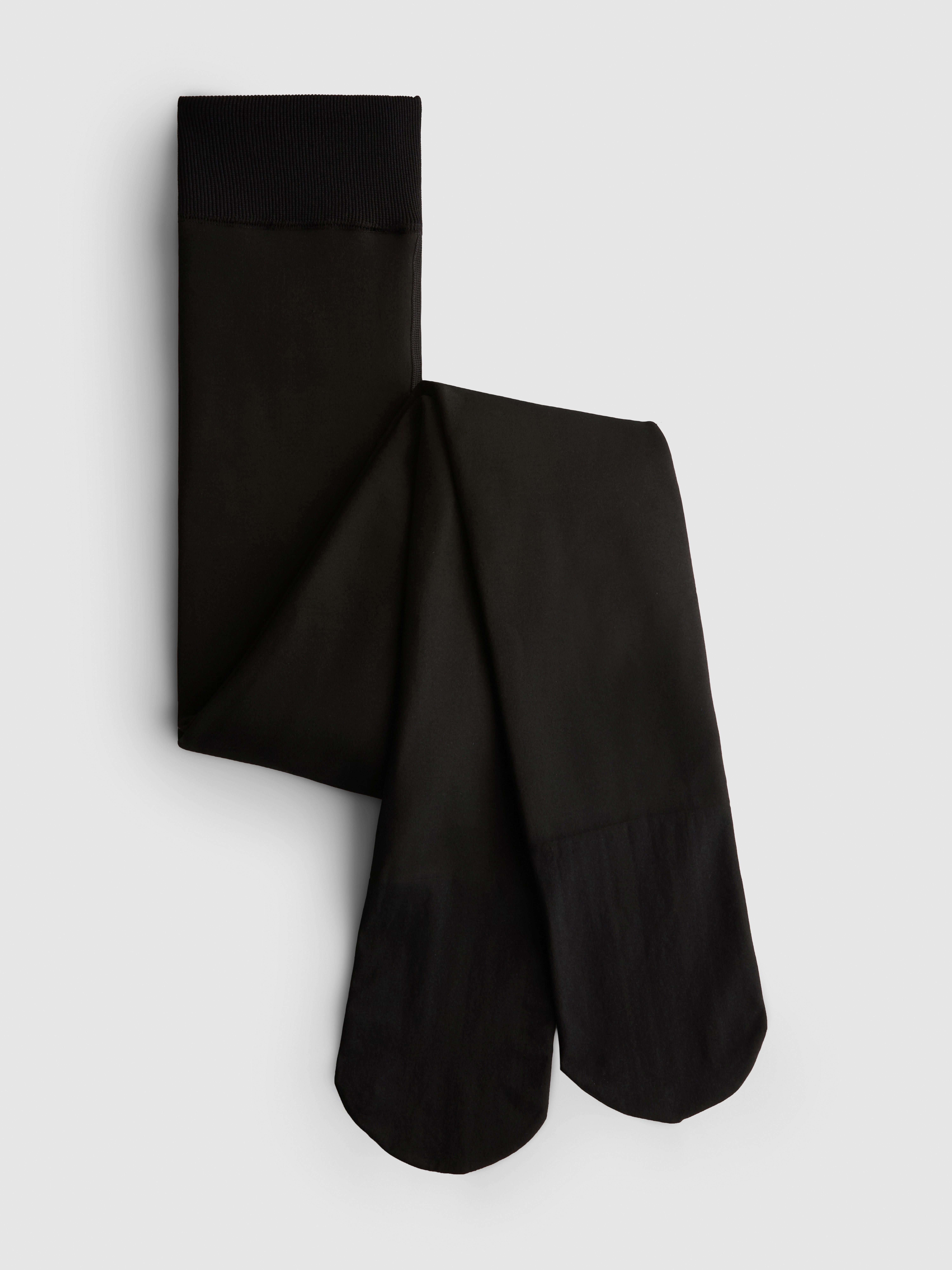 1pk Sheer Velvet Plush Leggings - Bronze