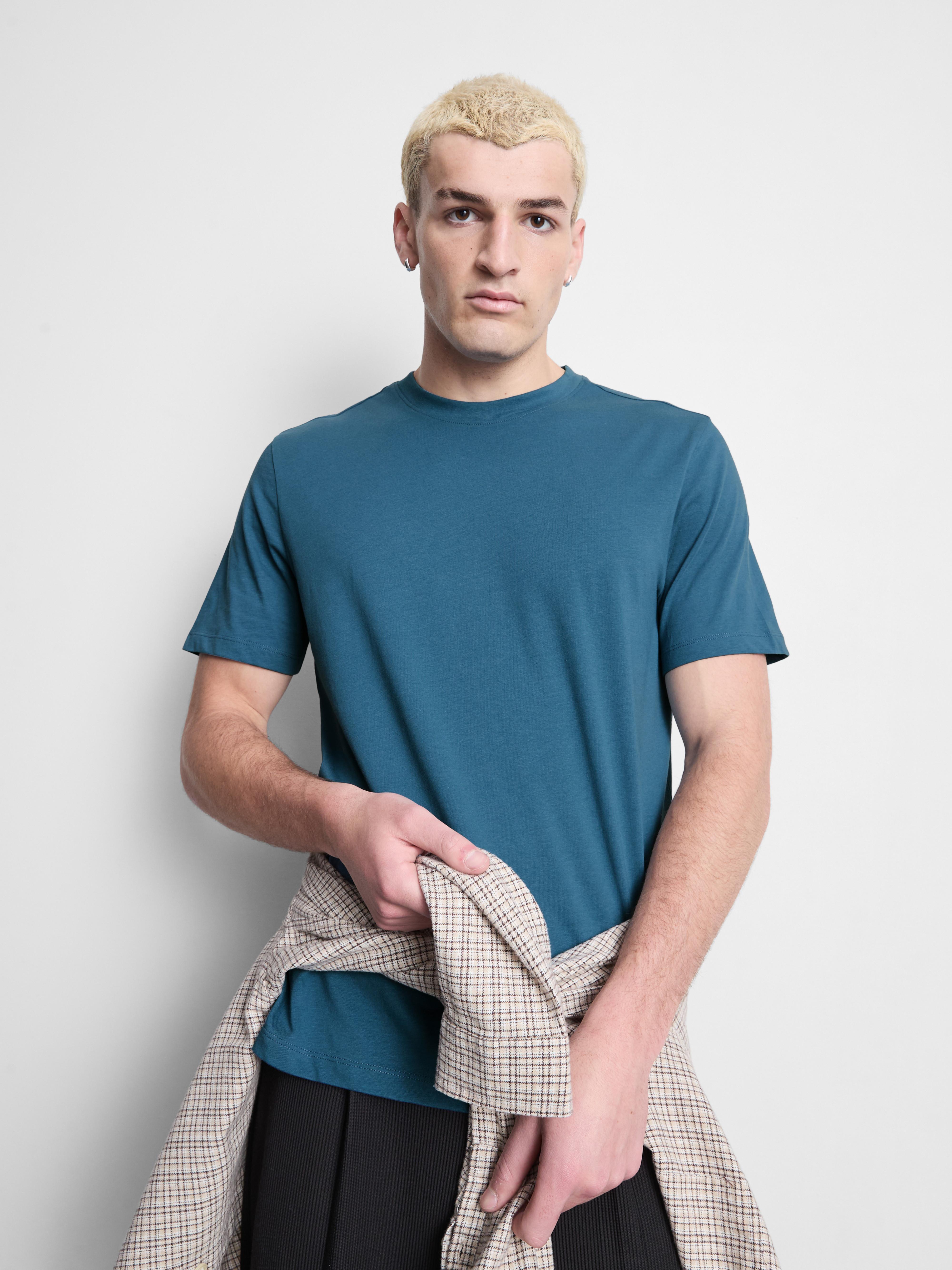 Regular Fit Short Sleeve T-Shirt - Teal