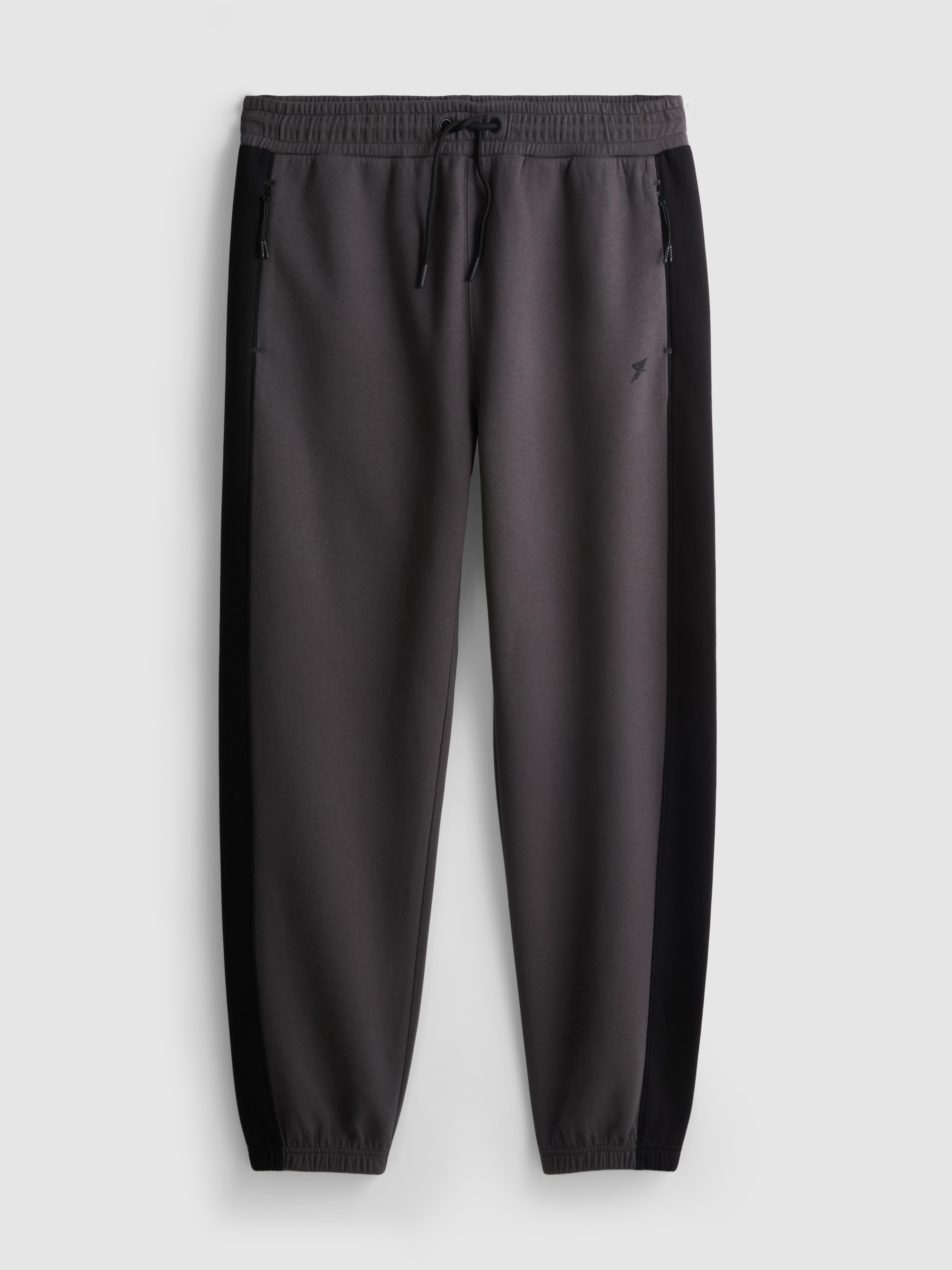Side Panel Performance Joggers - Charcoal