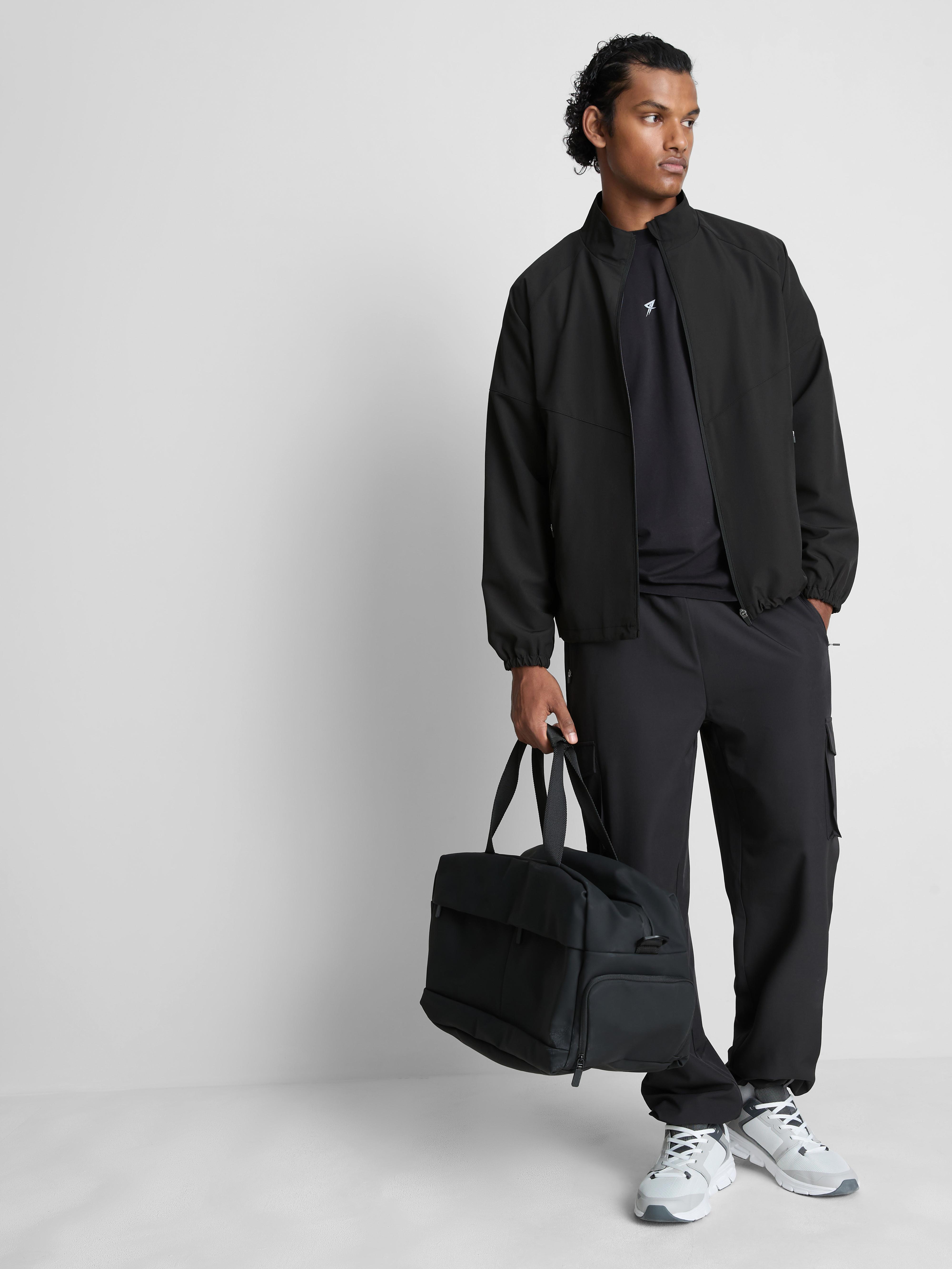 Active High-Neck Jacket - Black