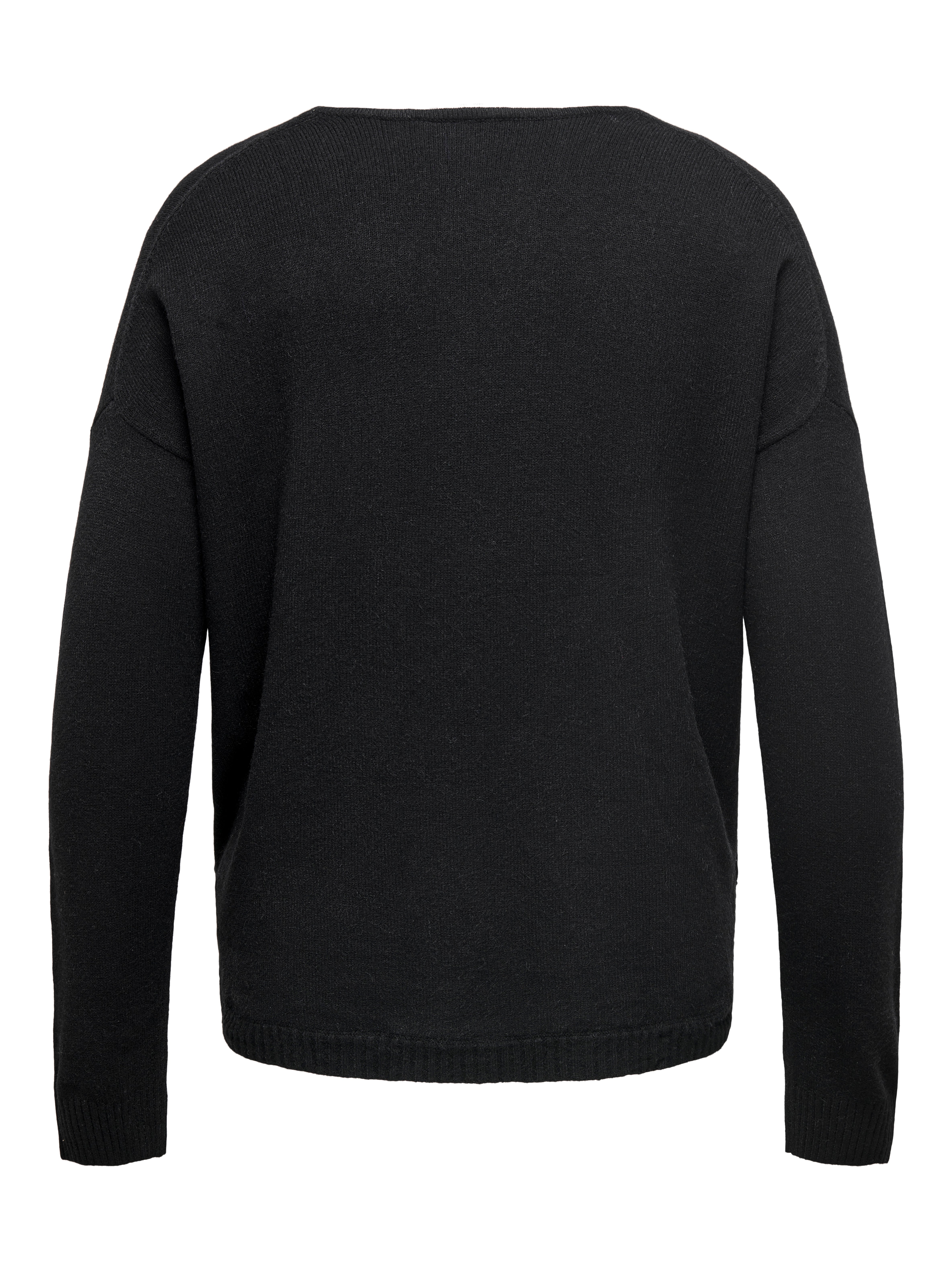 CARMARGARETA Knitted pullover Black