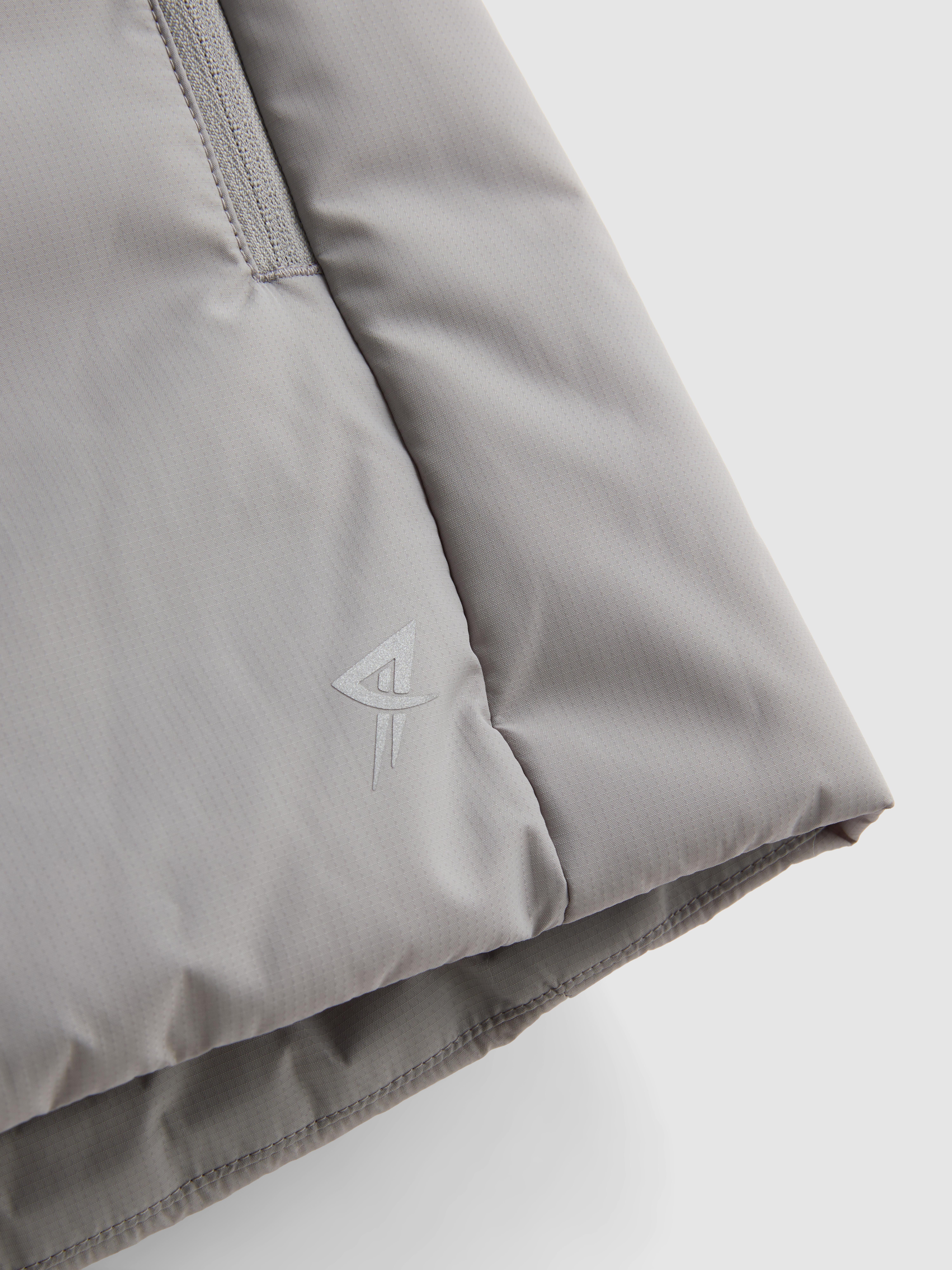 Padded Performance Gilet - Light Gray
