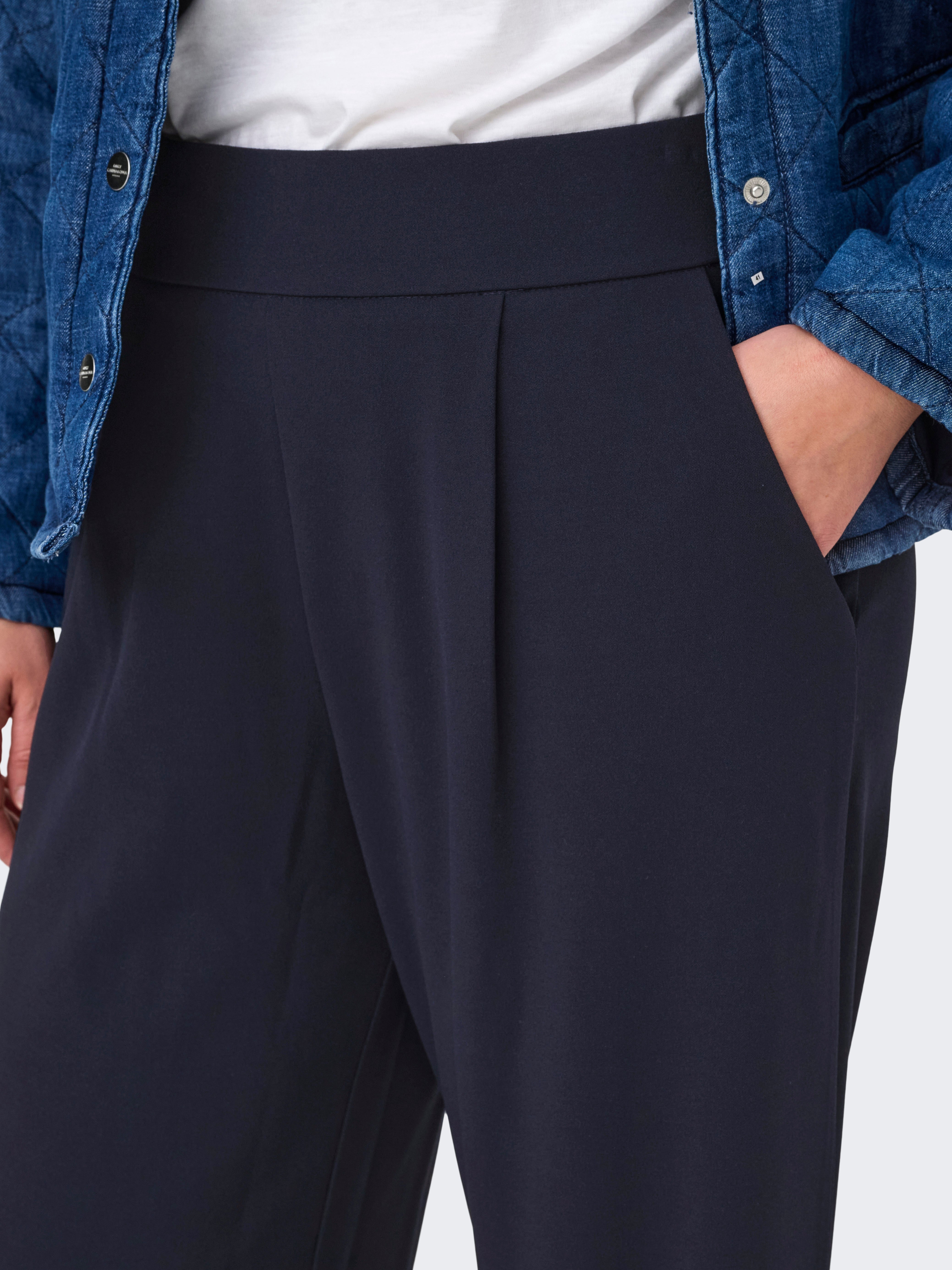 CARSTILLA Regular Fit Wide-leg trousers Night Sky
