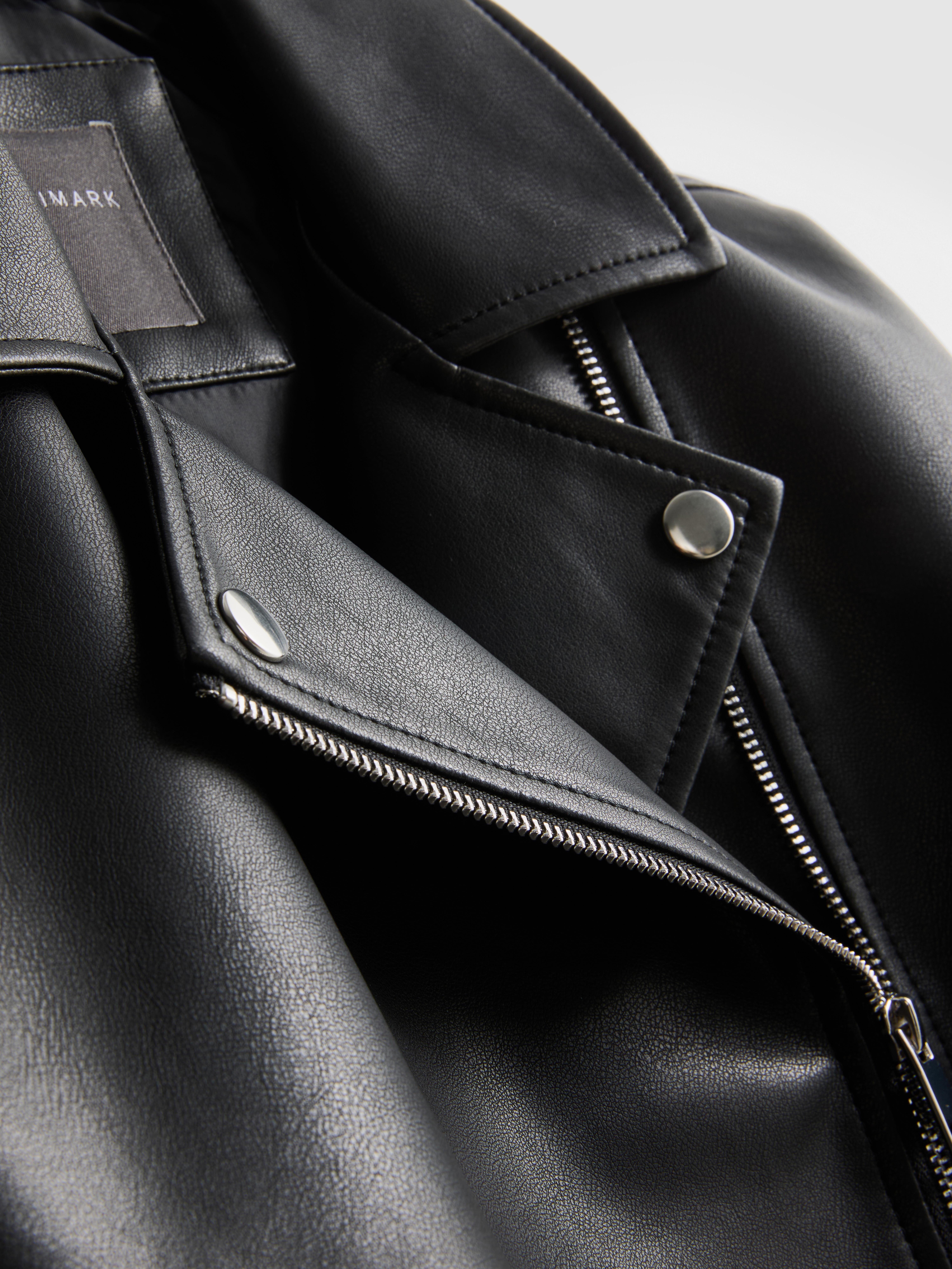 Essential Biker Jacket - Black