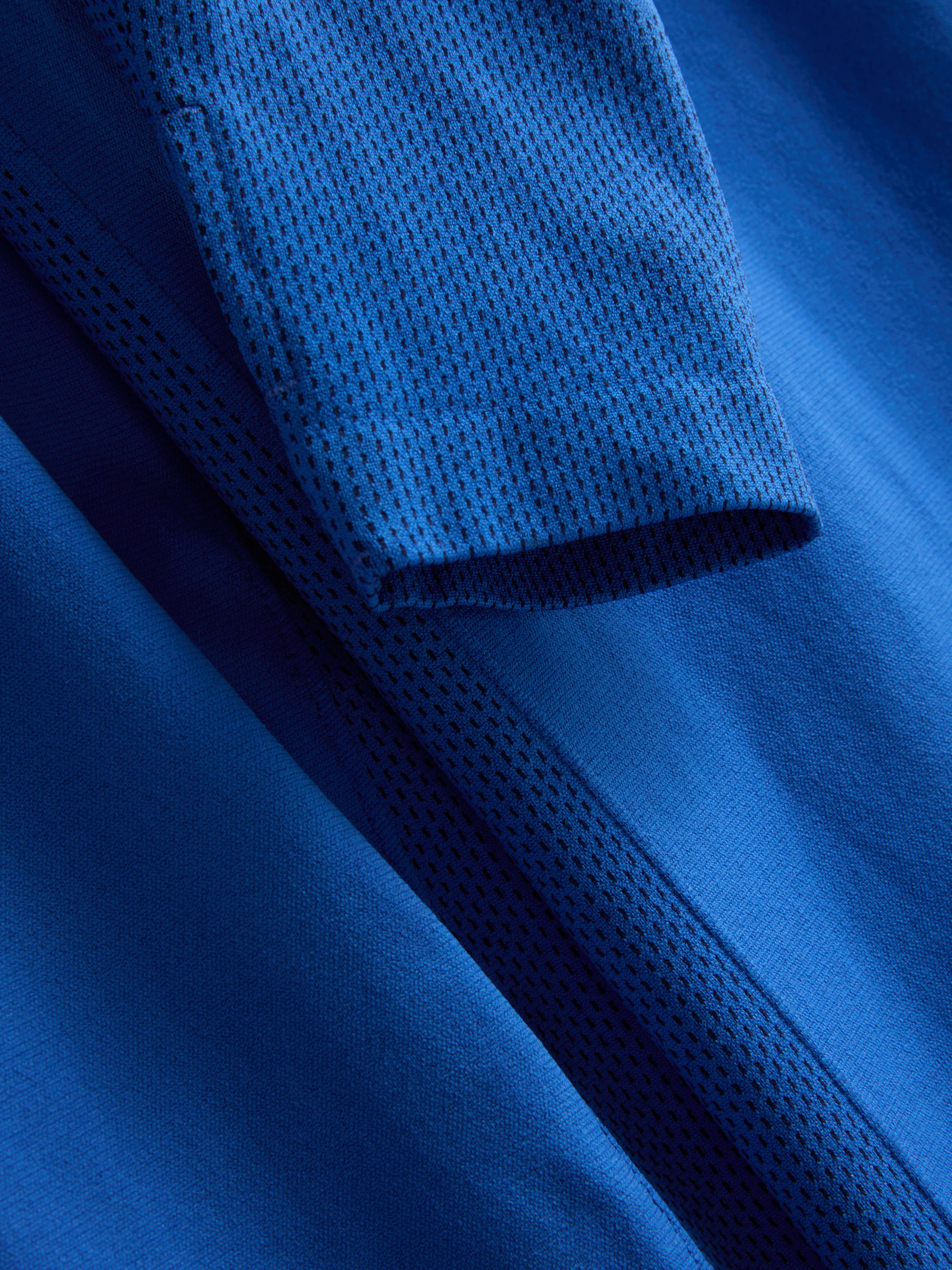Active Seamless Long-Sleeve T-Shirt - Blue