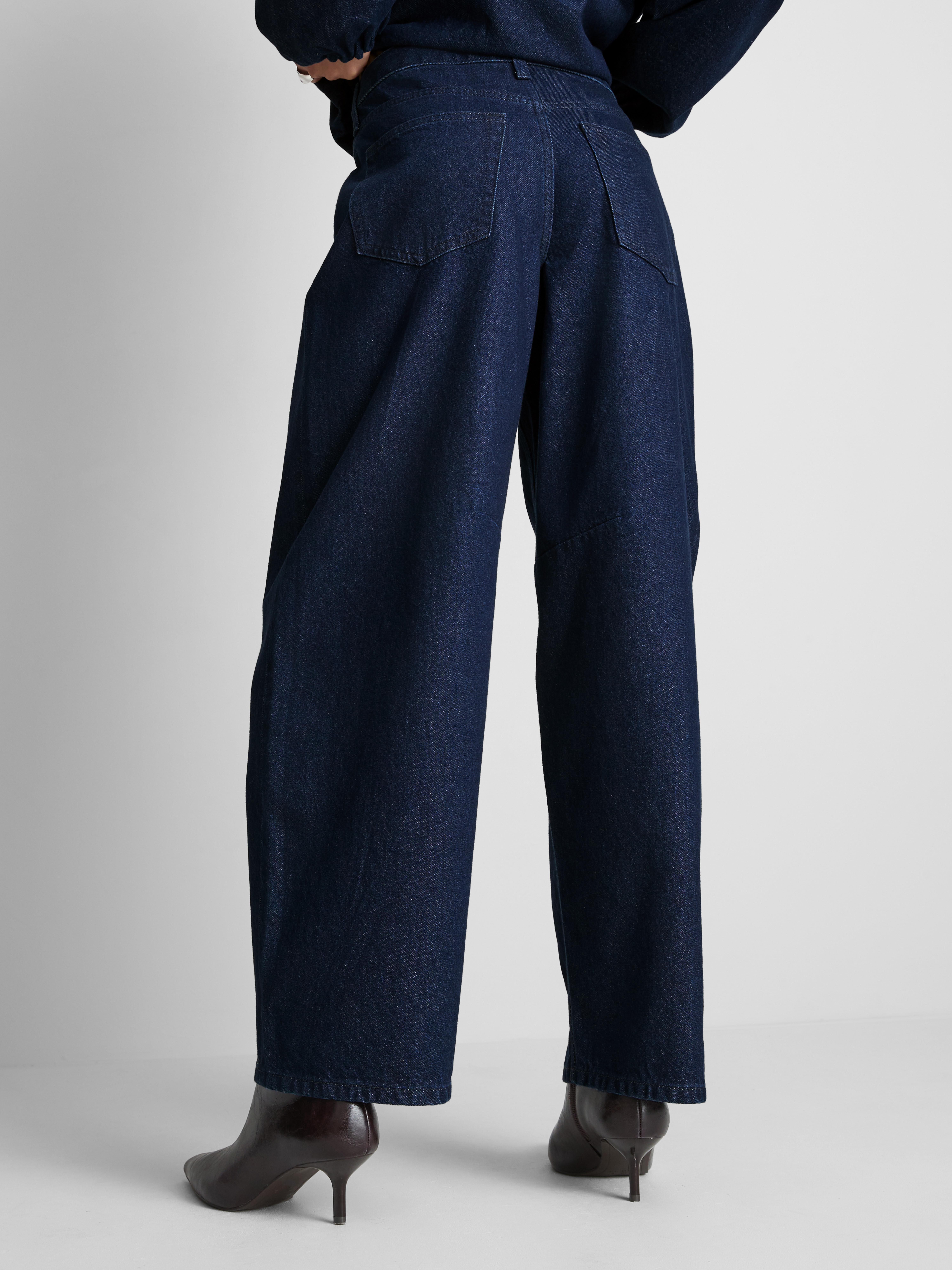 Paula Echevarría Curve Baggy Jeans - Indigo