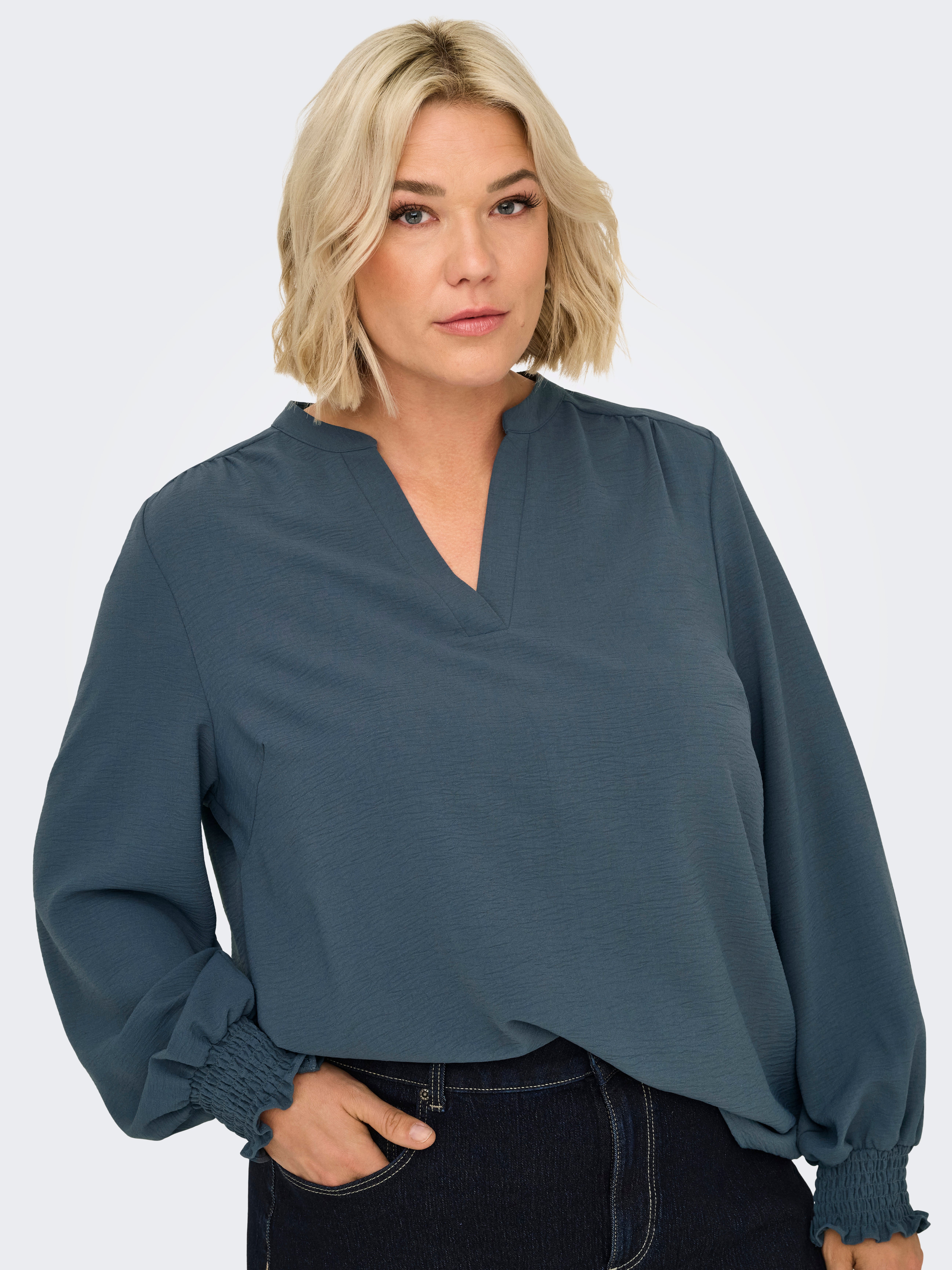 CARMETTA Blouse Ombre Blue