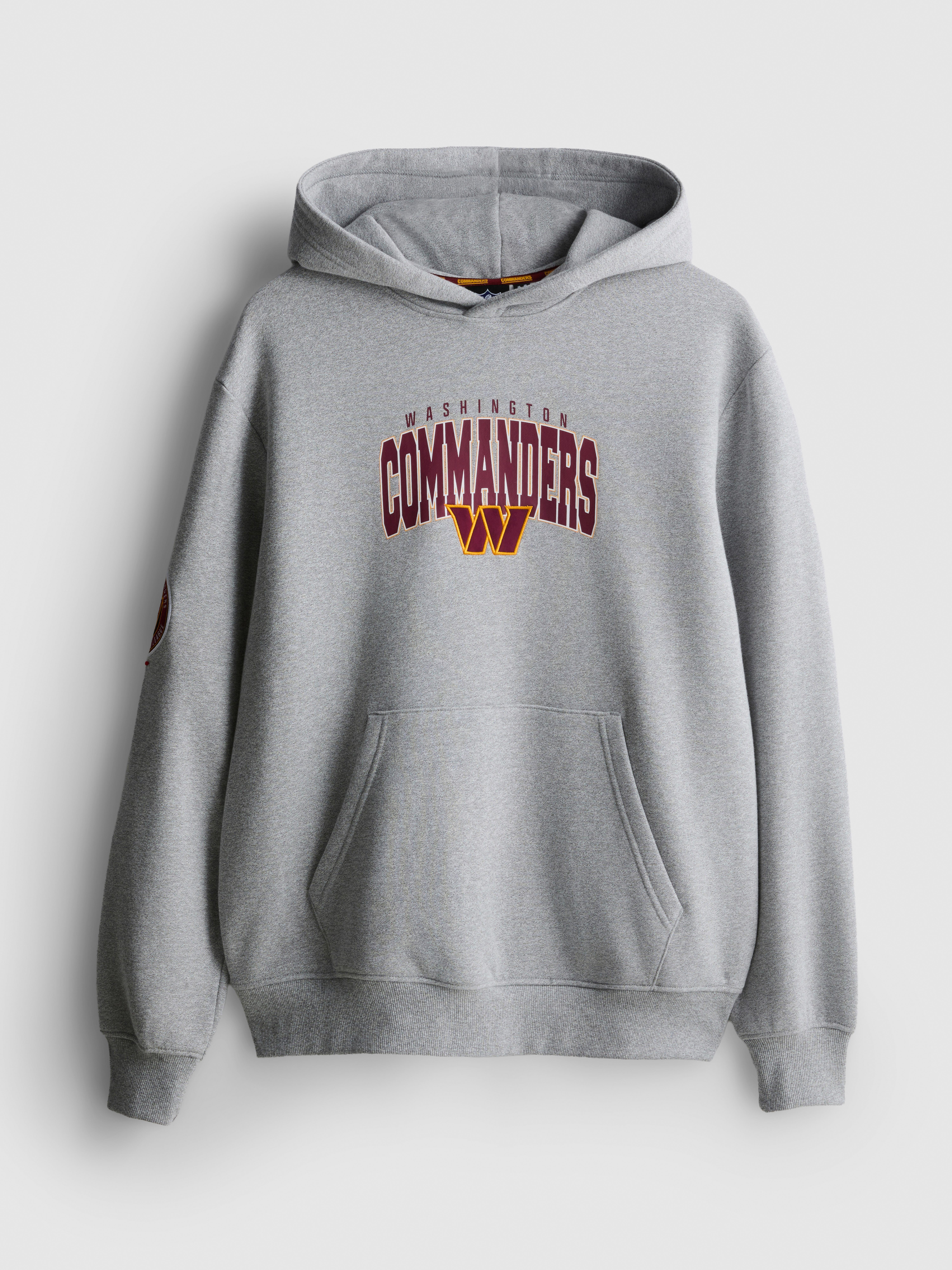 NFL Washington Commanders Cotton-Rich Hoodie - Gray