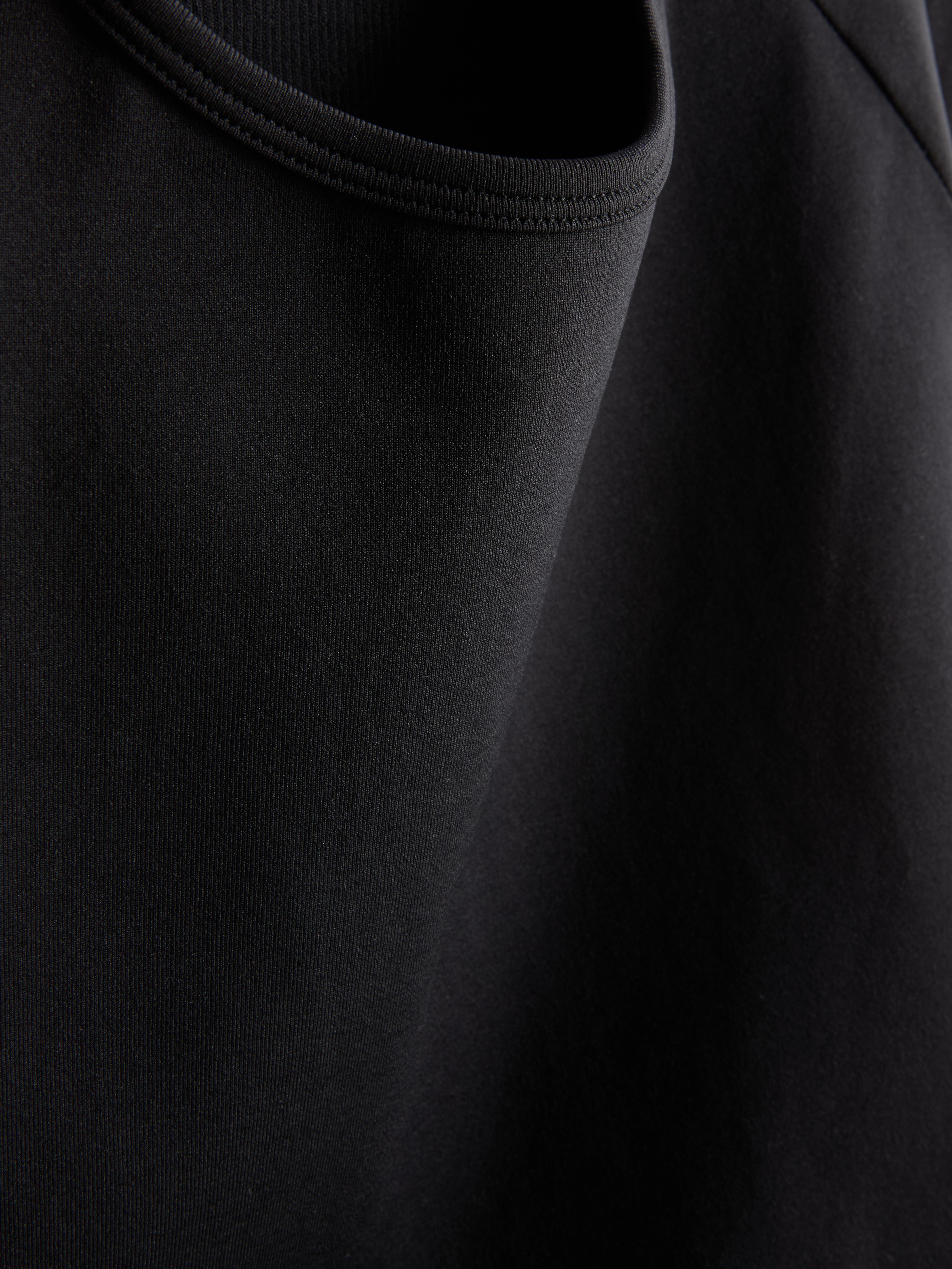 Seamless Long Sleeve Active Top - Black