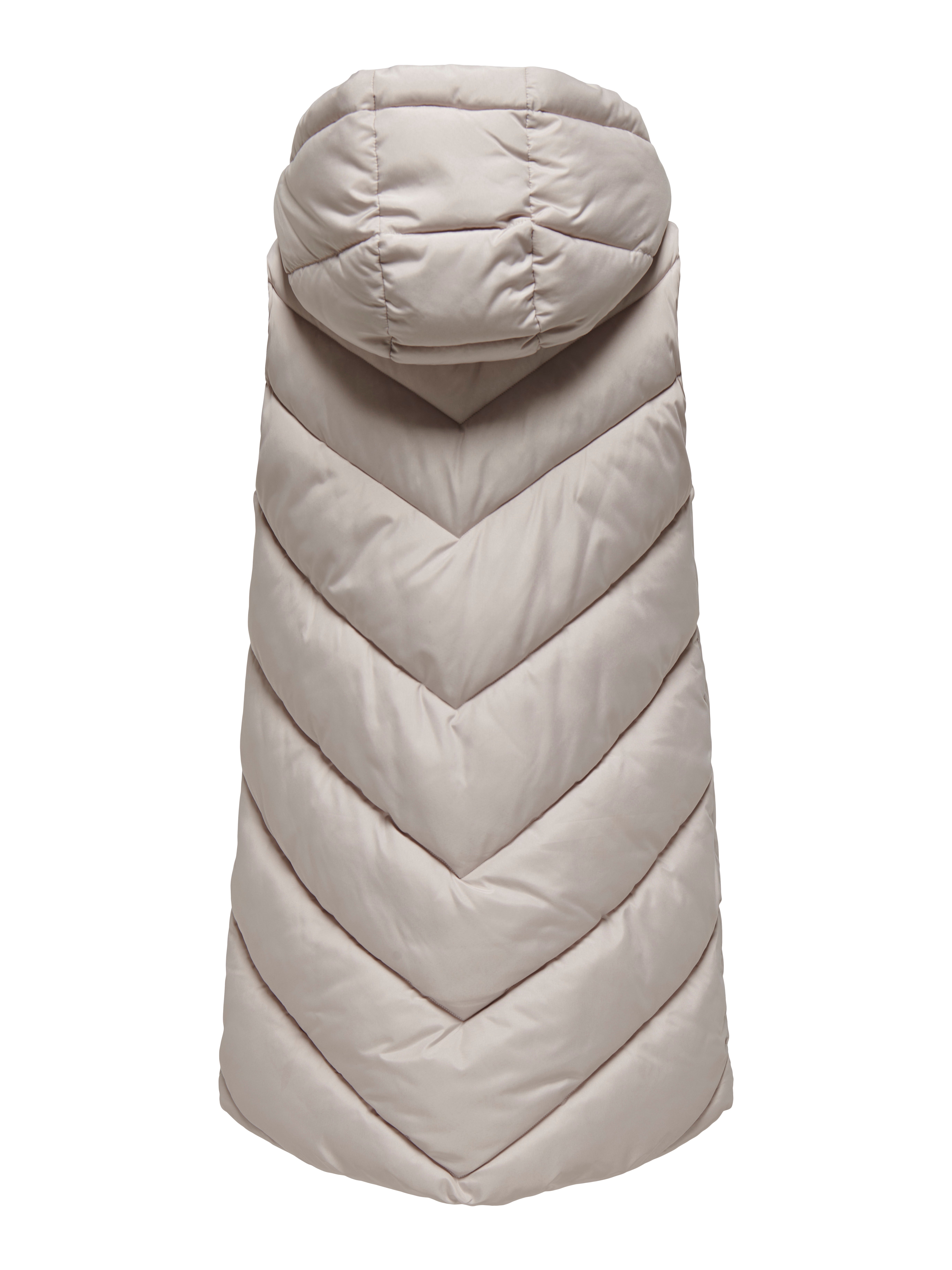 JDYSKYLAR Puffer gilet Chateau Gray