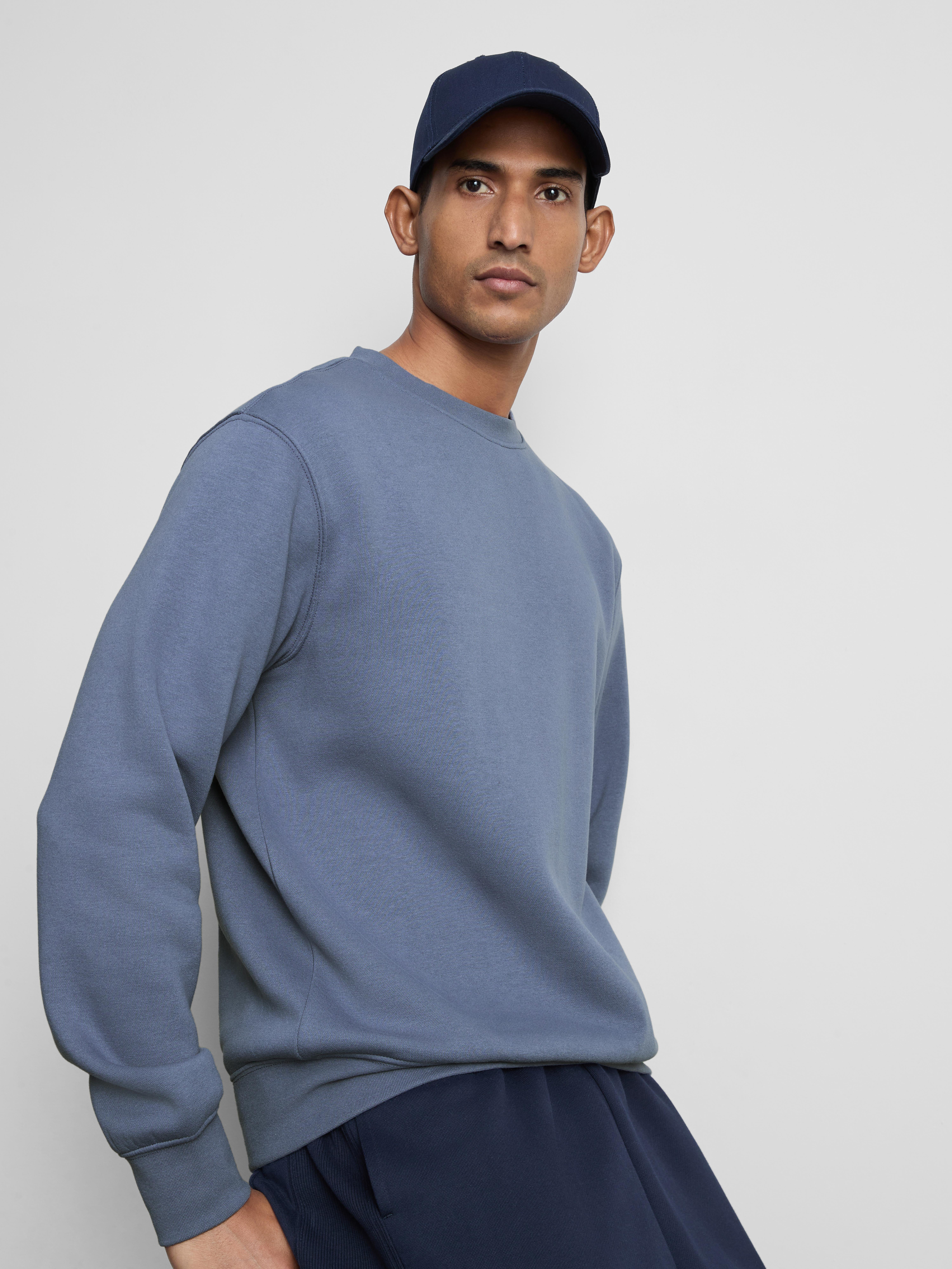 Regular Fit Sweatshirt - Blue