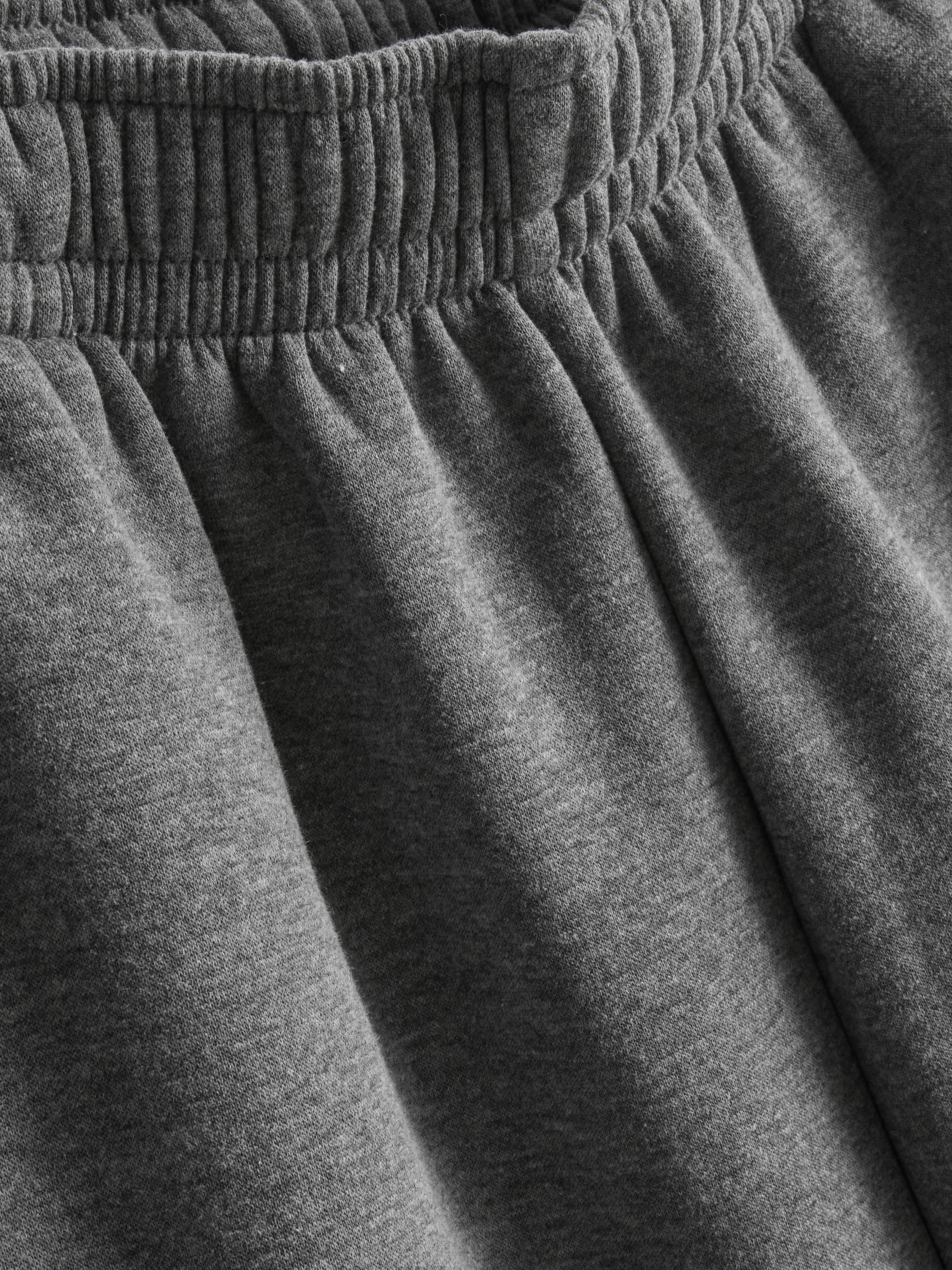 Relaxed Cuffed Joggers - Gray Heather