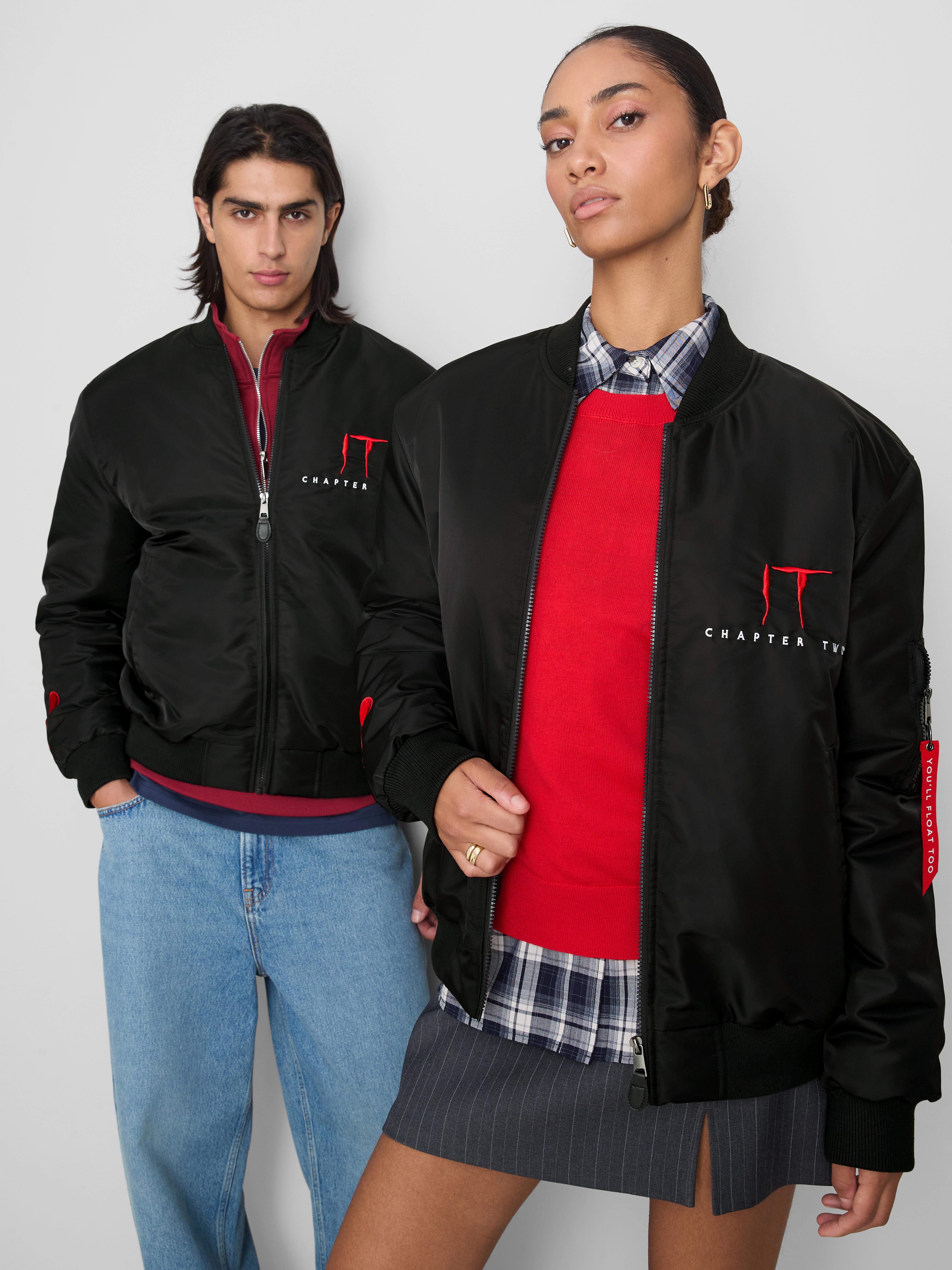 IT Chapter Two Bomber Jacket - Black