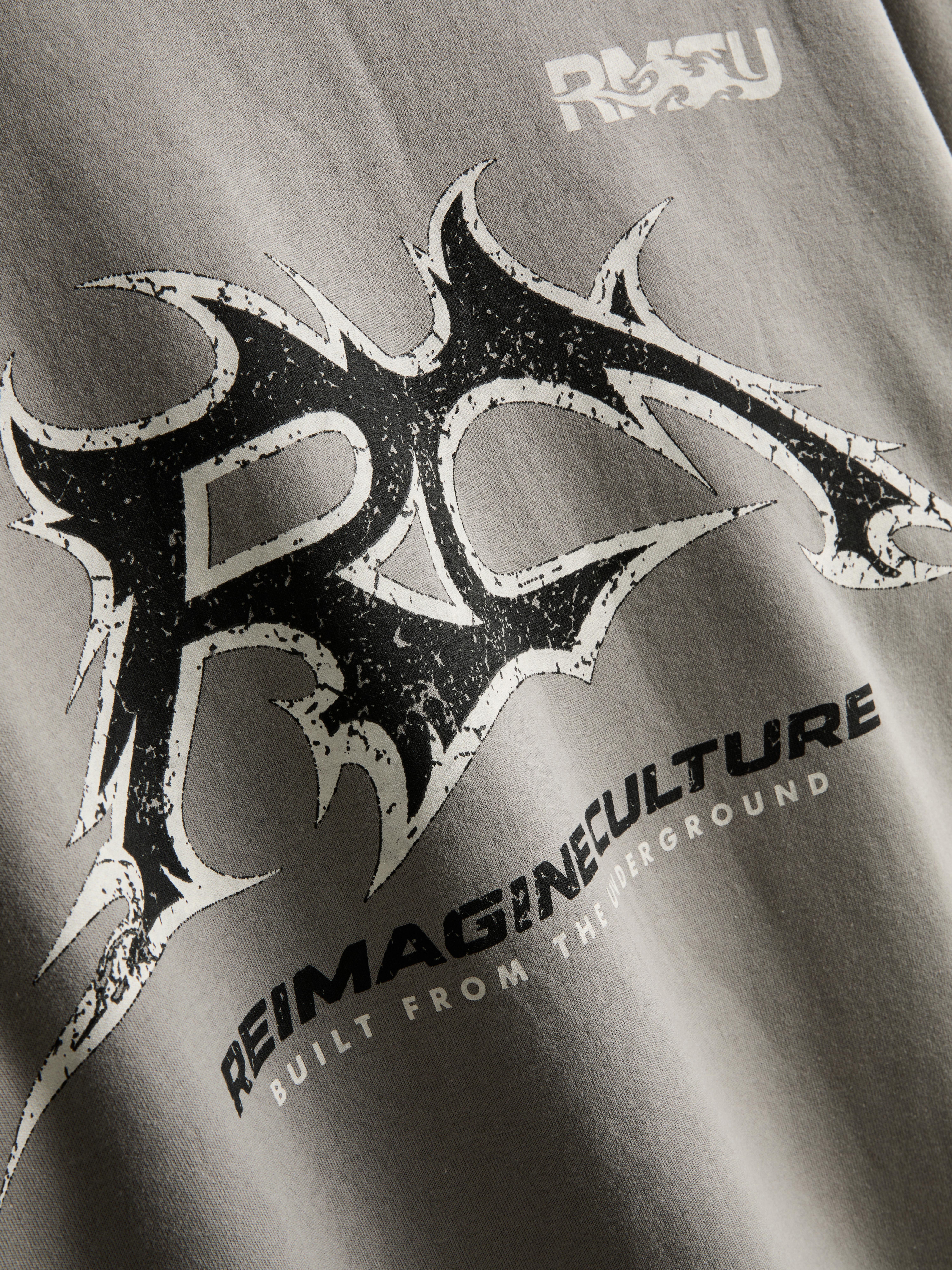 Graphic Sweatshirt - Light Gray