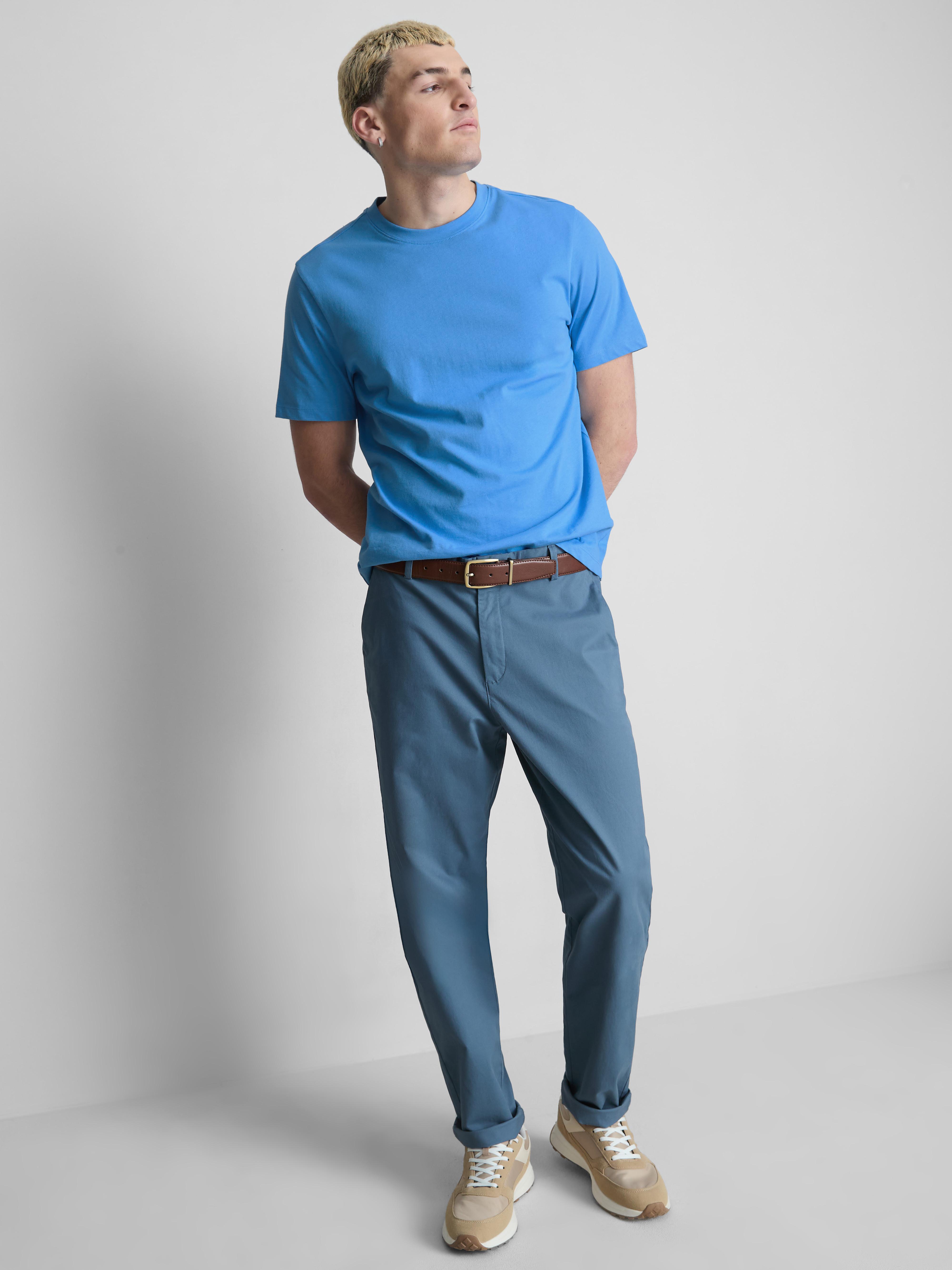 Regular Fit Short Sleeve T-Shirt - Bright Blue