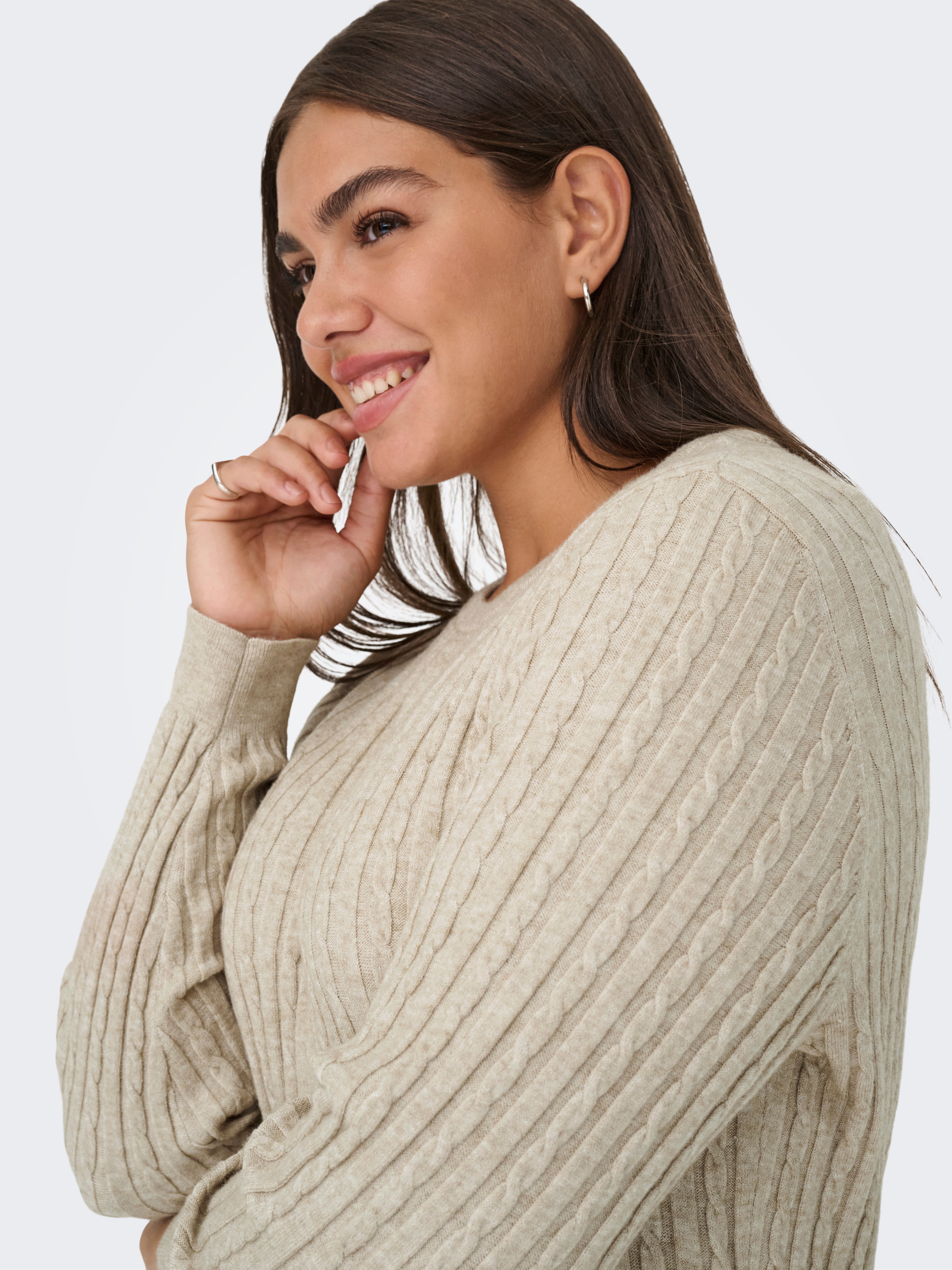 CARFIA Midi dress Weathered Teak