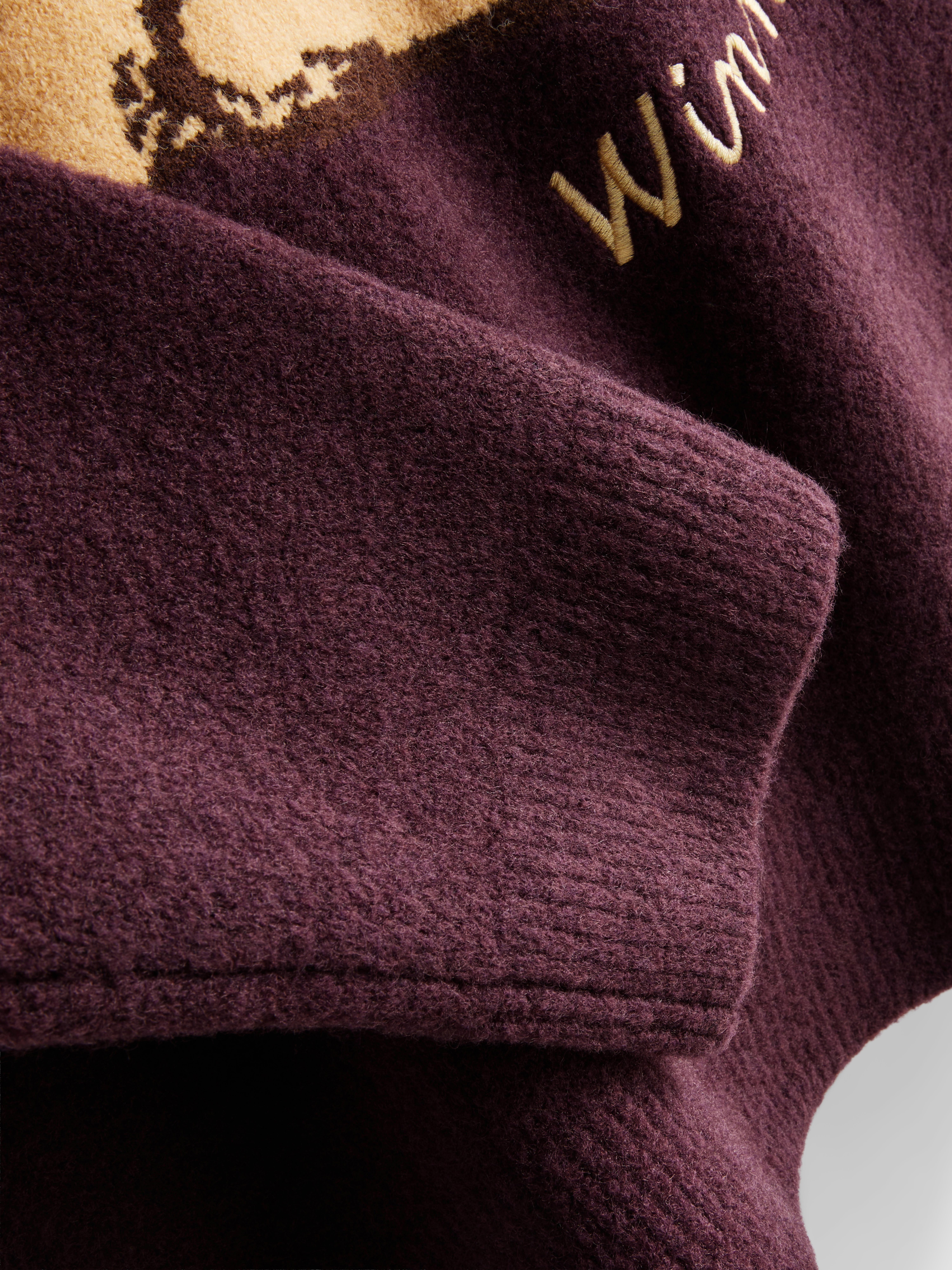 Disney's Winnie the Pooh Knitted Oversized Sweater - Purple