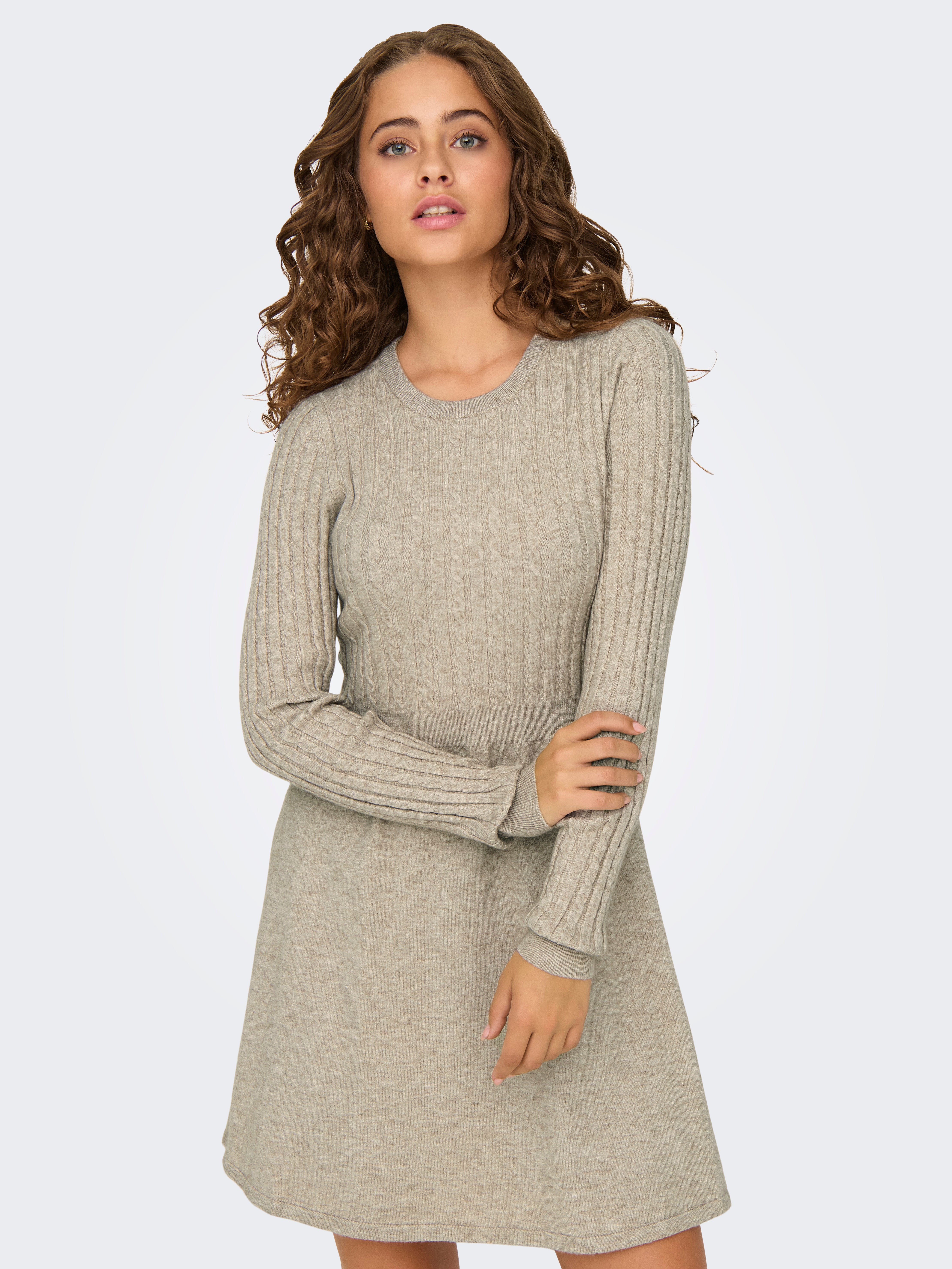 ONLFIA Short dress Weathered Teak