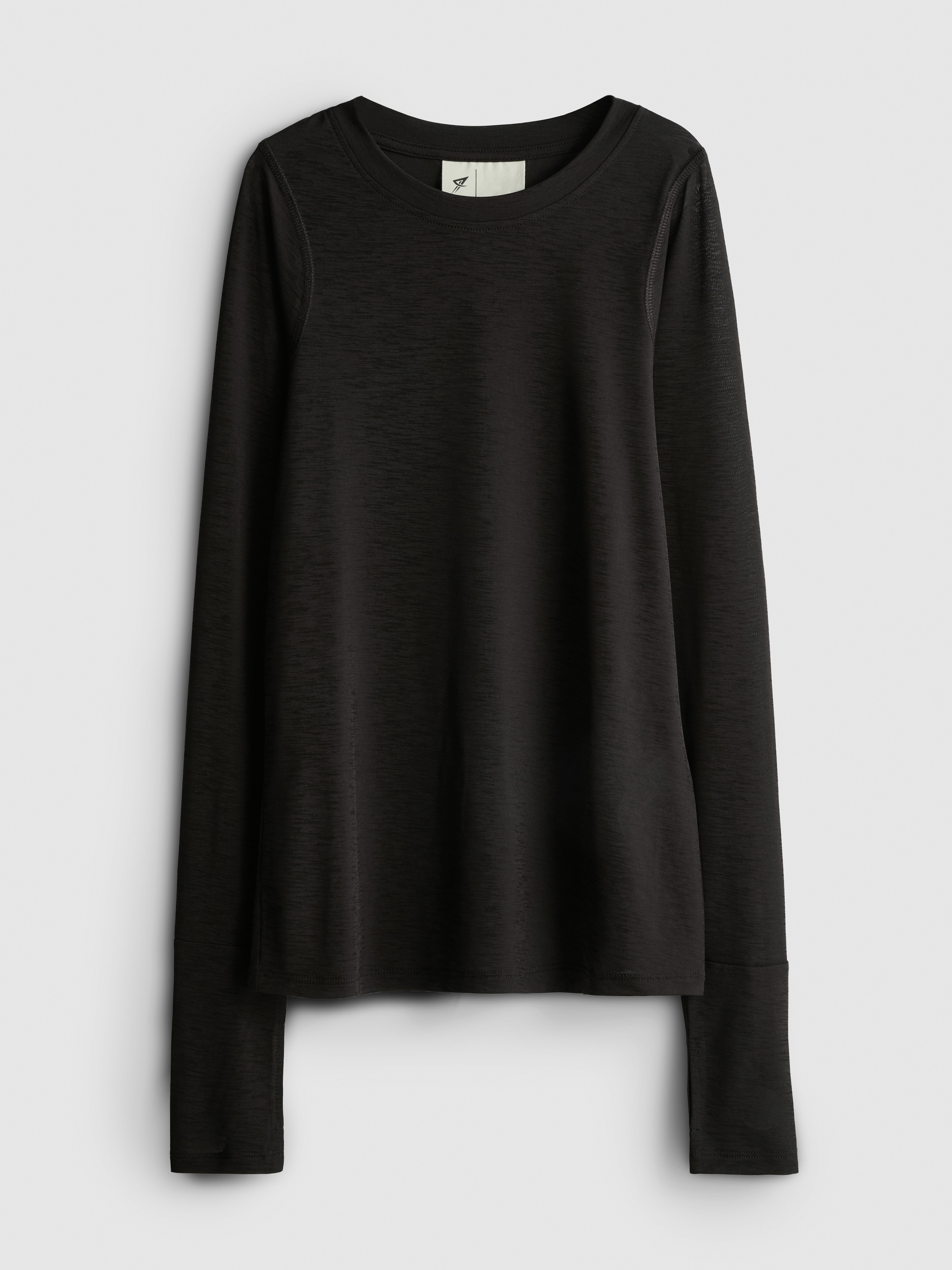 Primark Form | Raglan Long-Sleeve Base-Layer Top - Black
