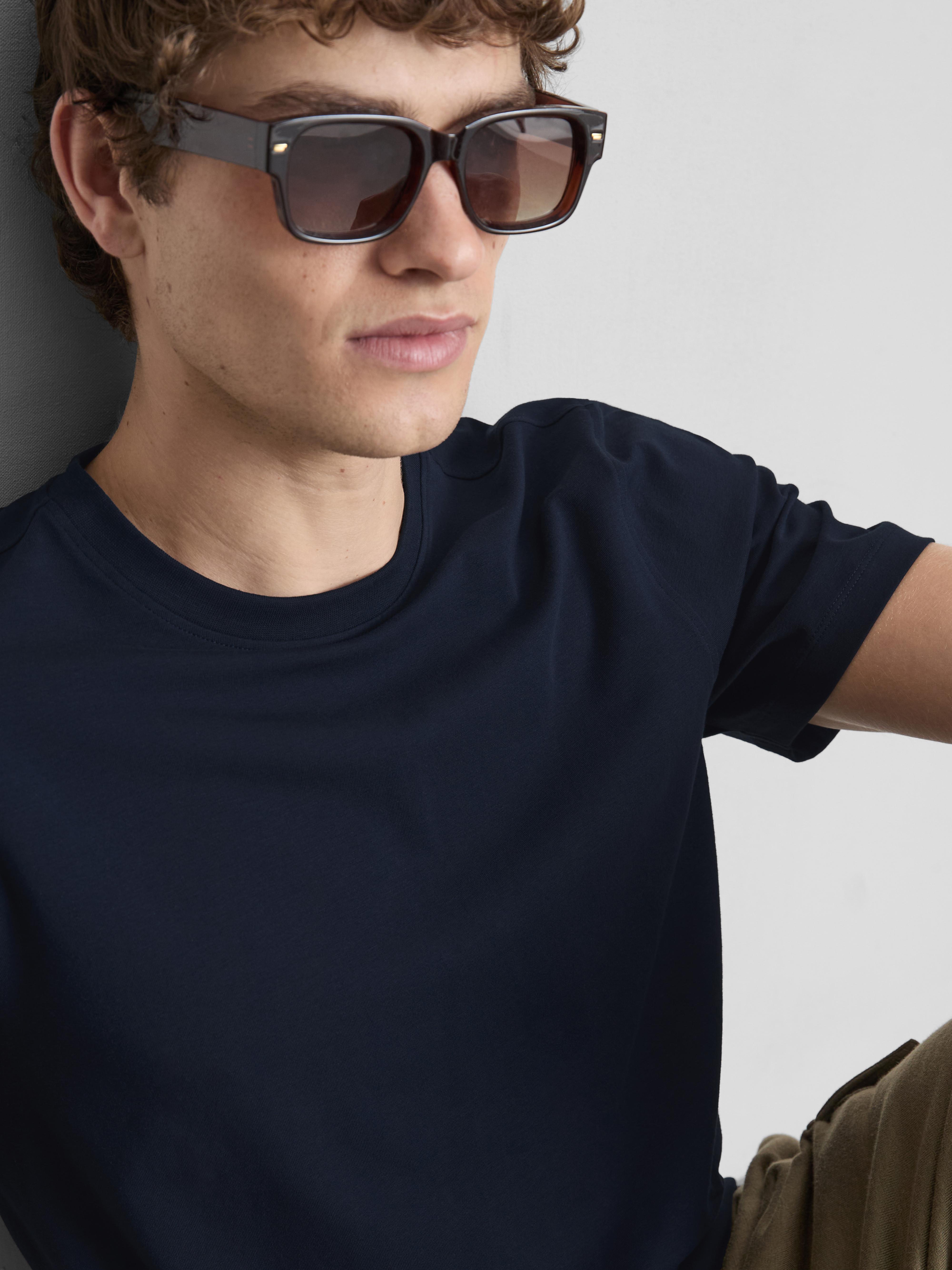 Slim Fit T-Shirt - Navy