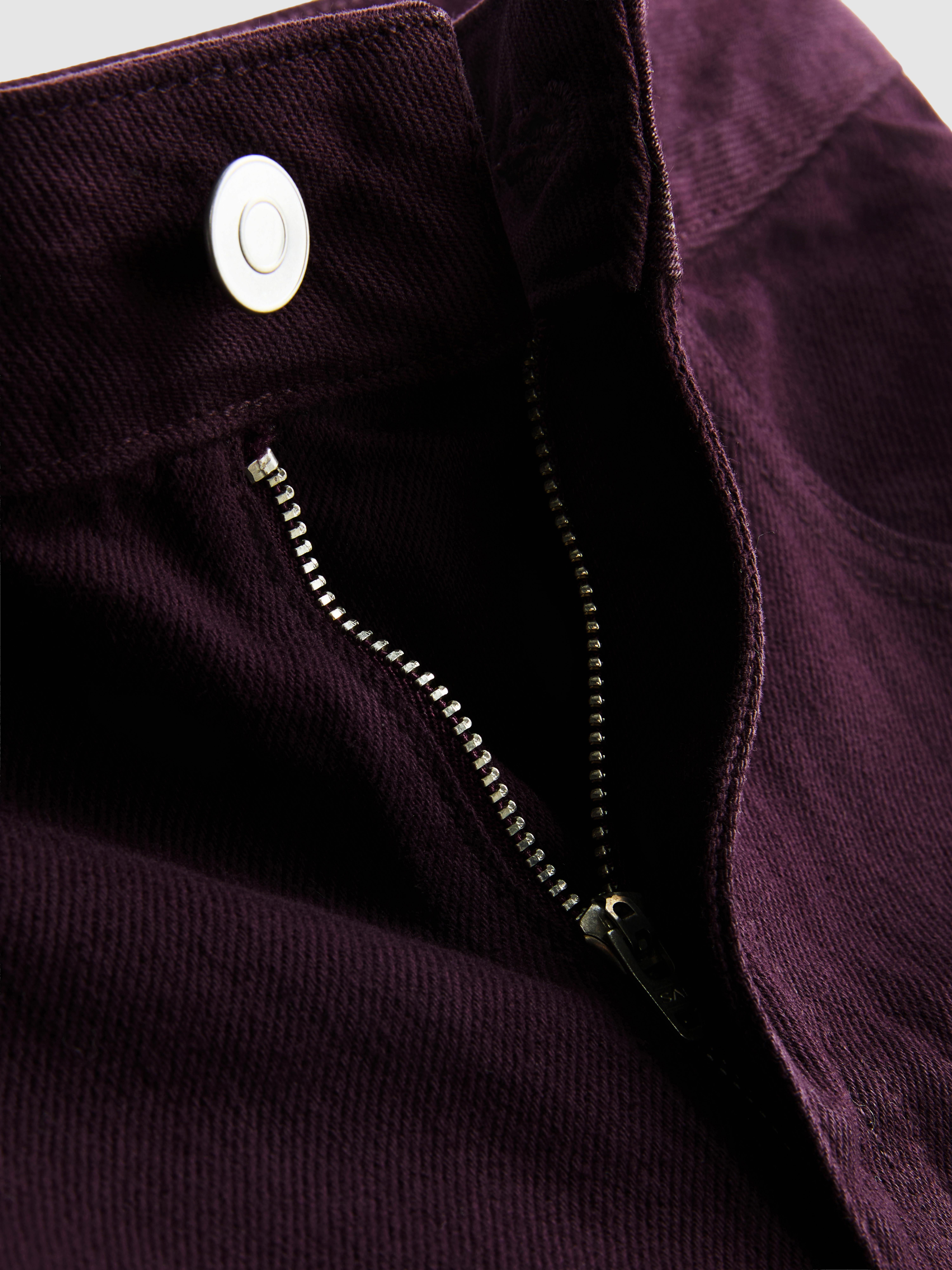 Paula Echevarría Curve Baggy Jeans - Plum