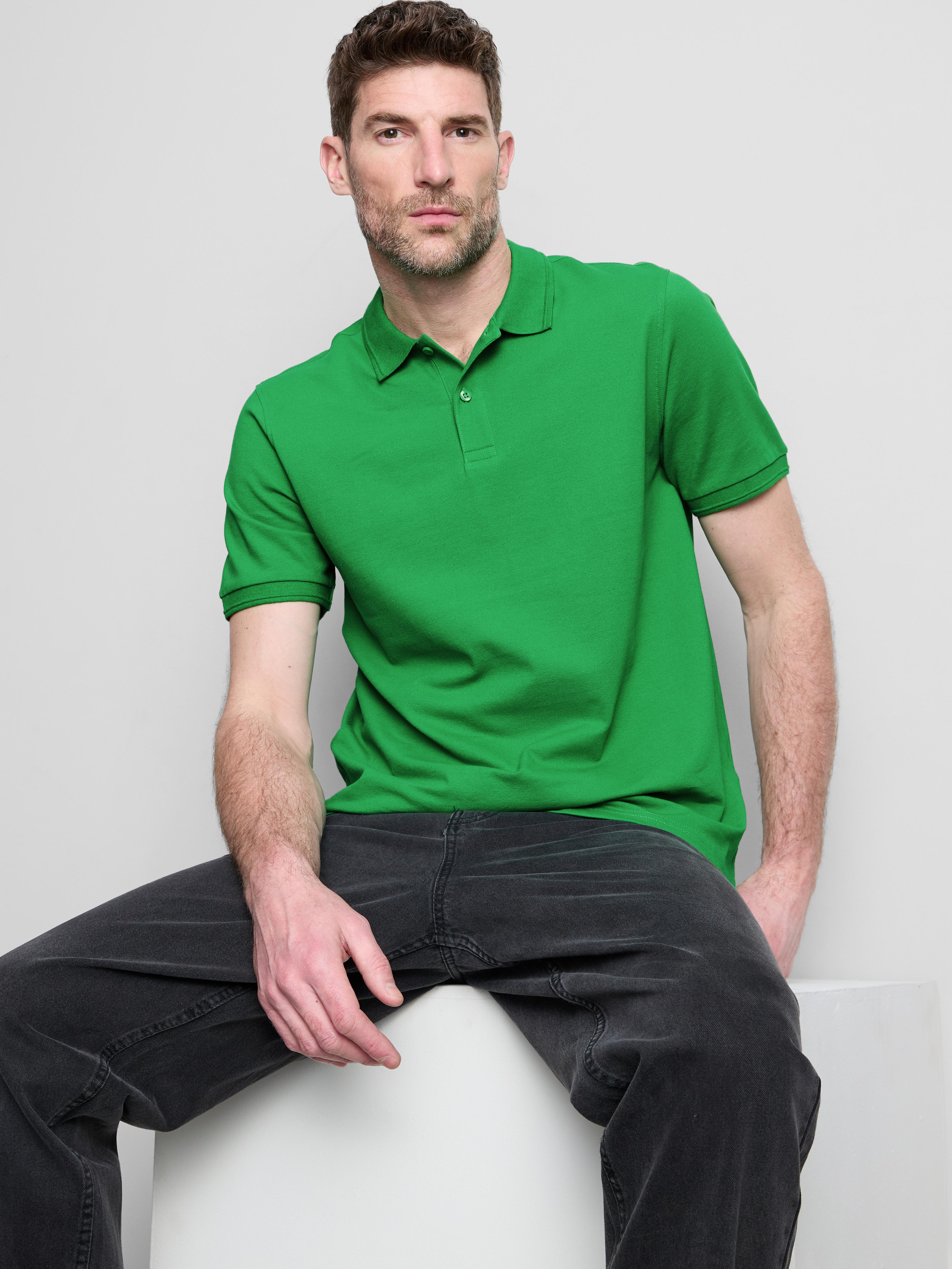 Essential Stretch Polo Shirt - Bright Green
