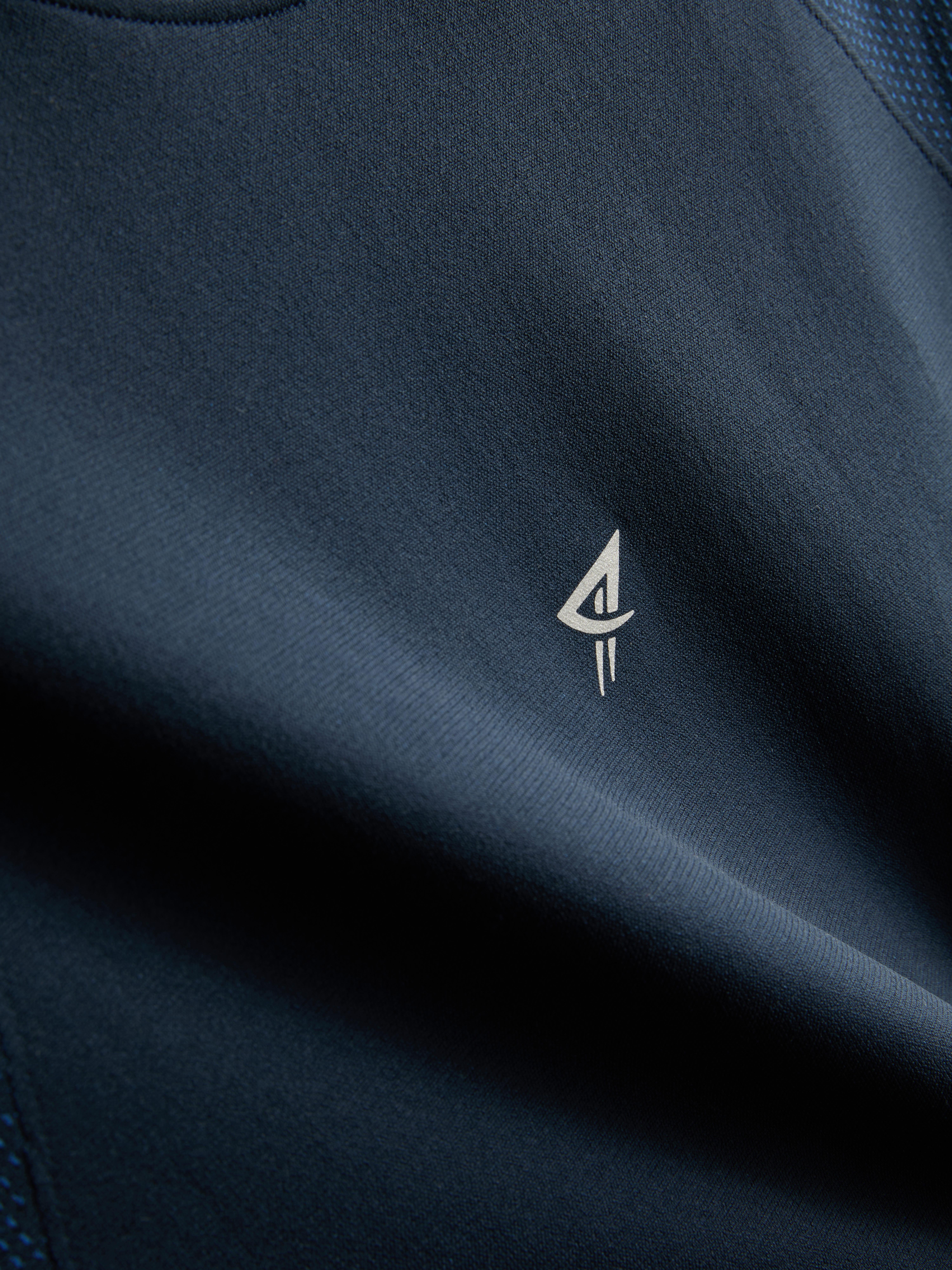 Seamless Gym T-Shirt - Navy