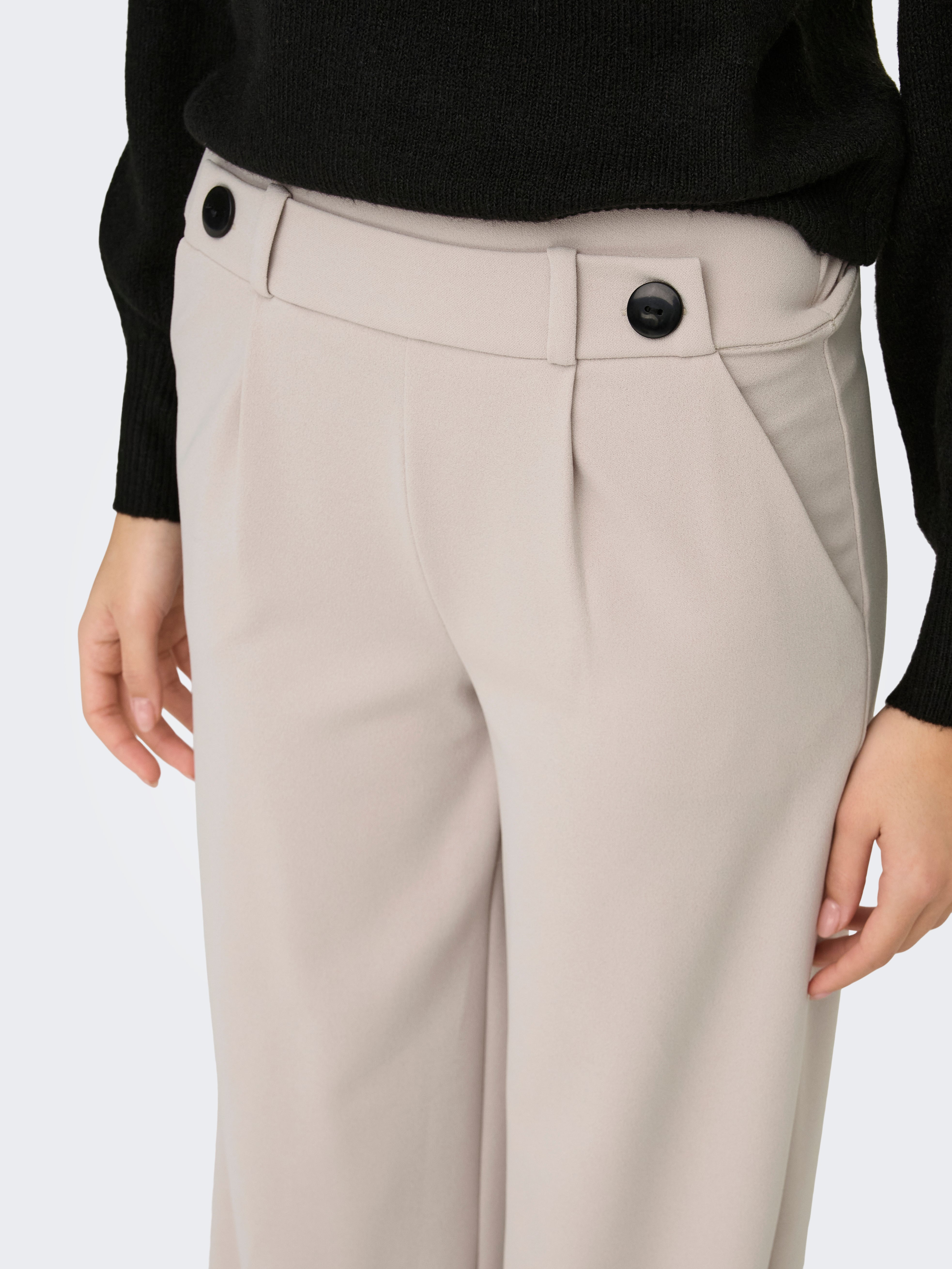 JDYGEGGO Wide Leg Fit Wide-leg trousers Chateau Gray