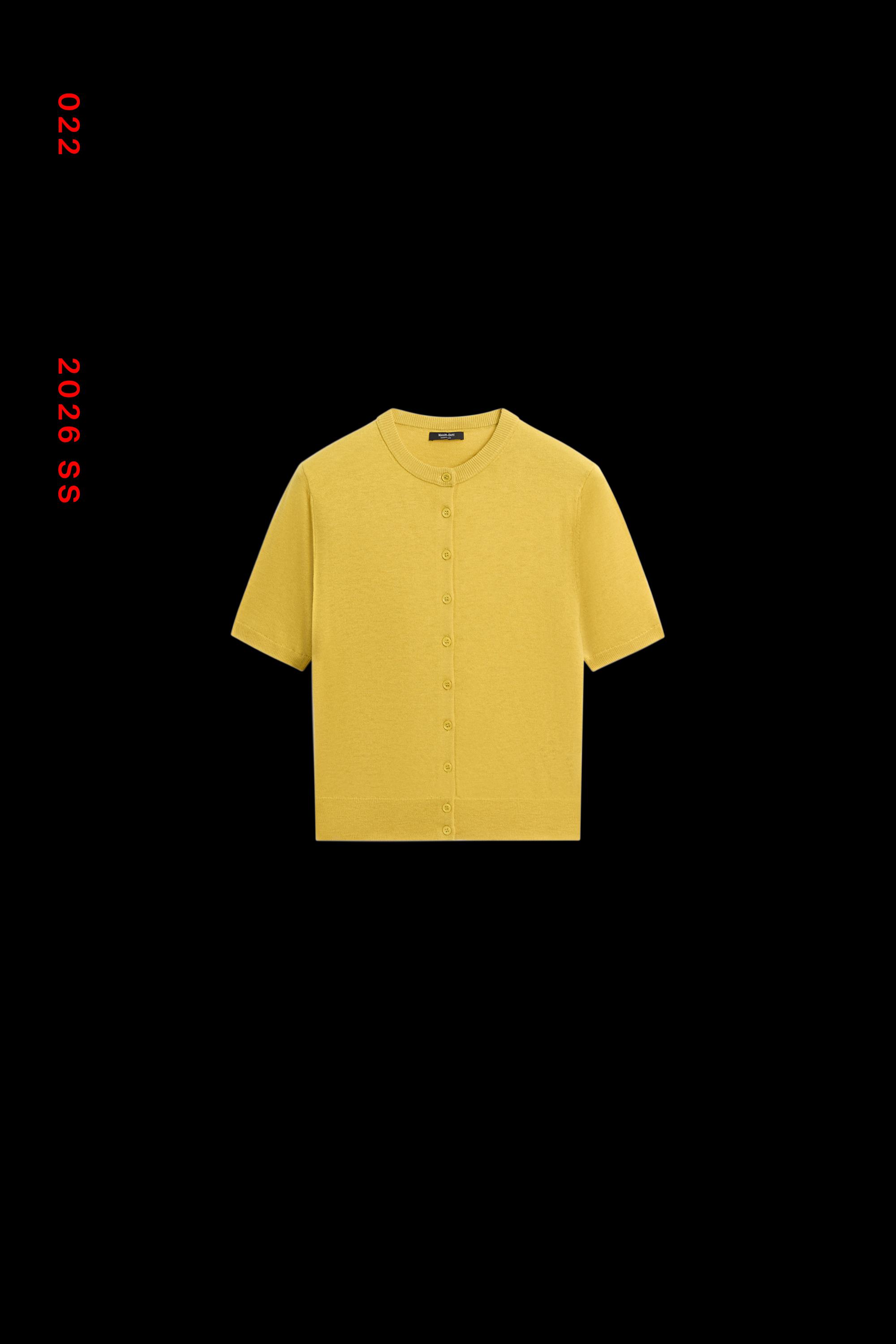 Short sleeve cardigan - LIME